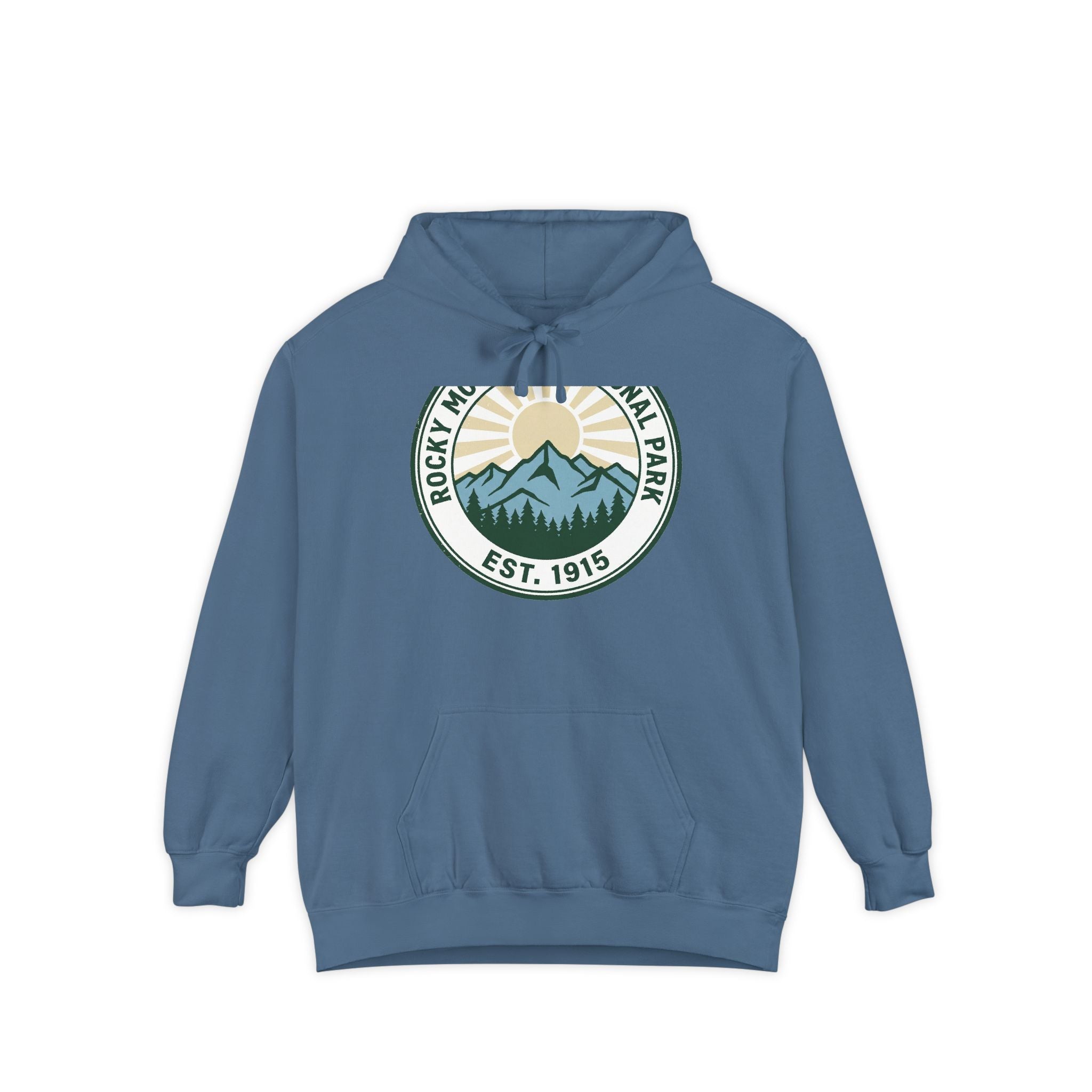 Rocky Mountain National Park Hoodie | Vintage EST. 1915 Colorado Mountain Sweatshirt