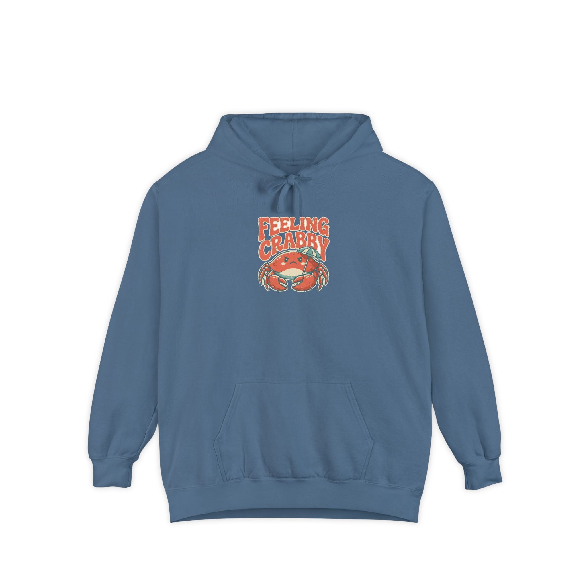 Feeling Crabby Hoodie | Comfort Colors Coastal Sweatshirt