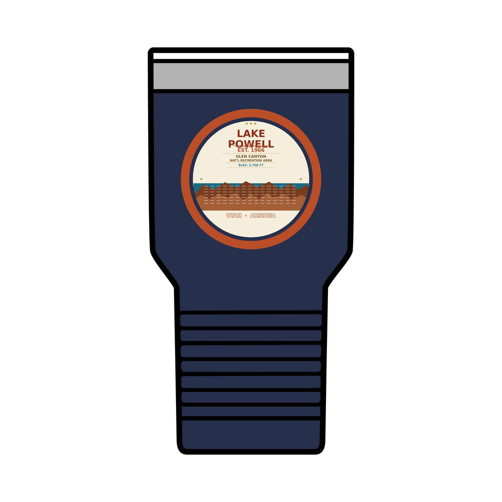 Lake Powell Desert Badge 30oz Tumbler | Comfort Colors