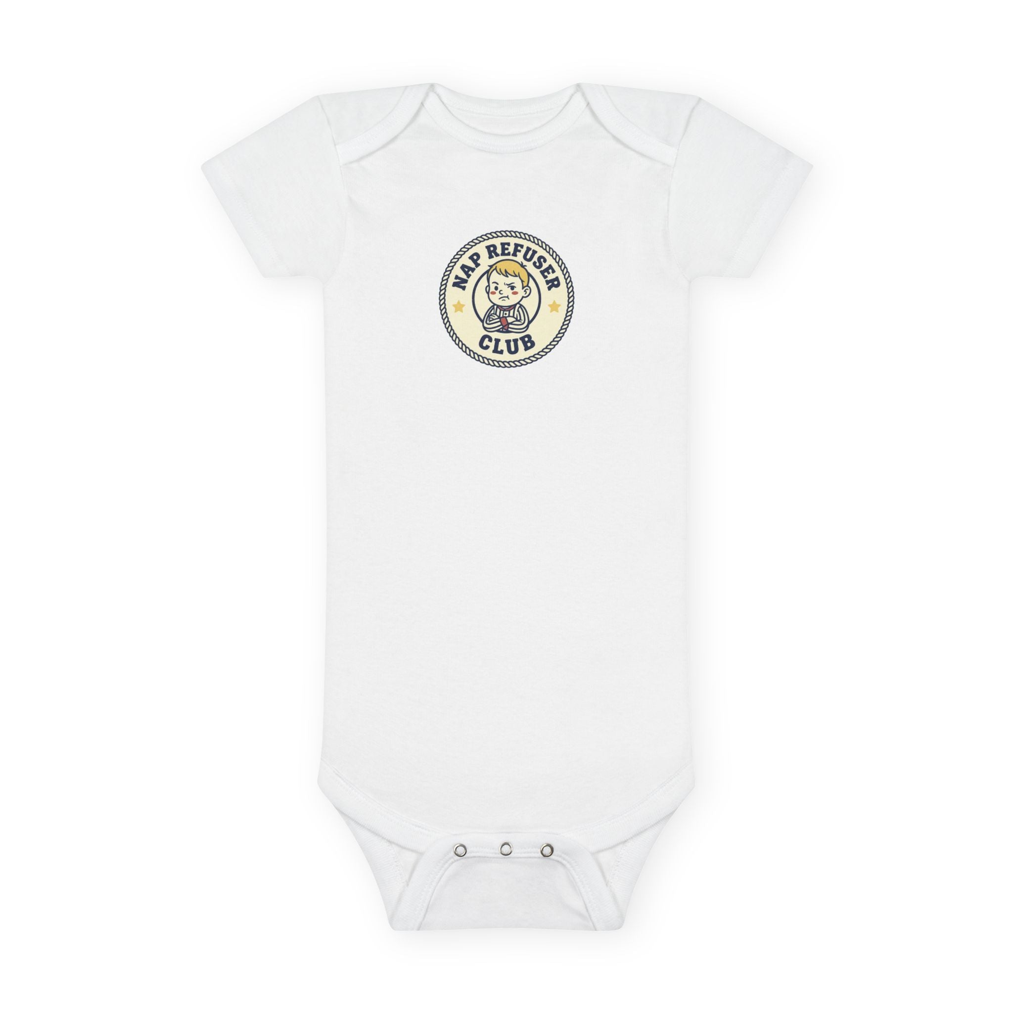 Nap Refuser Club Baby Bodysuit Funny Newborn Gift