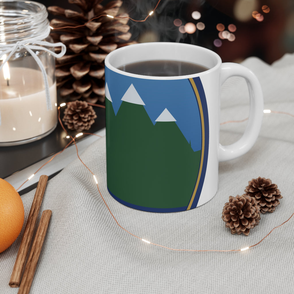 Lake Tahoe Alpine Badge Mug | 11oz Ceramic