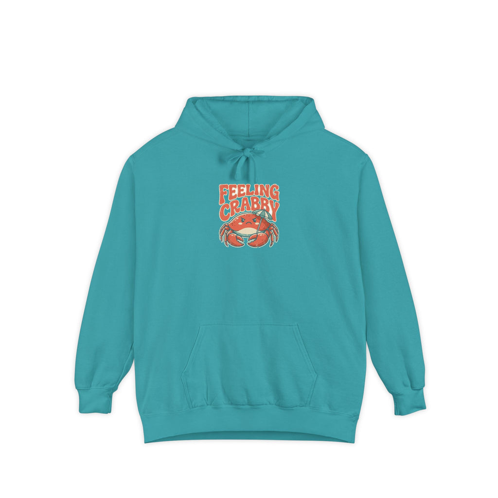 Feeling Crabby Hoodie | Comfort Colors Coastal Sweatshirt