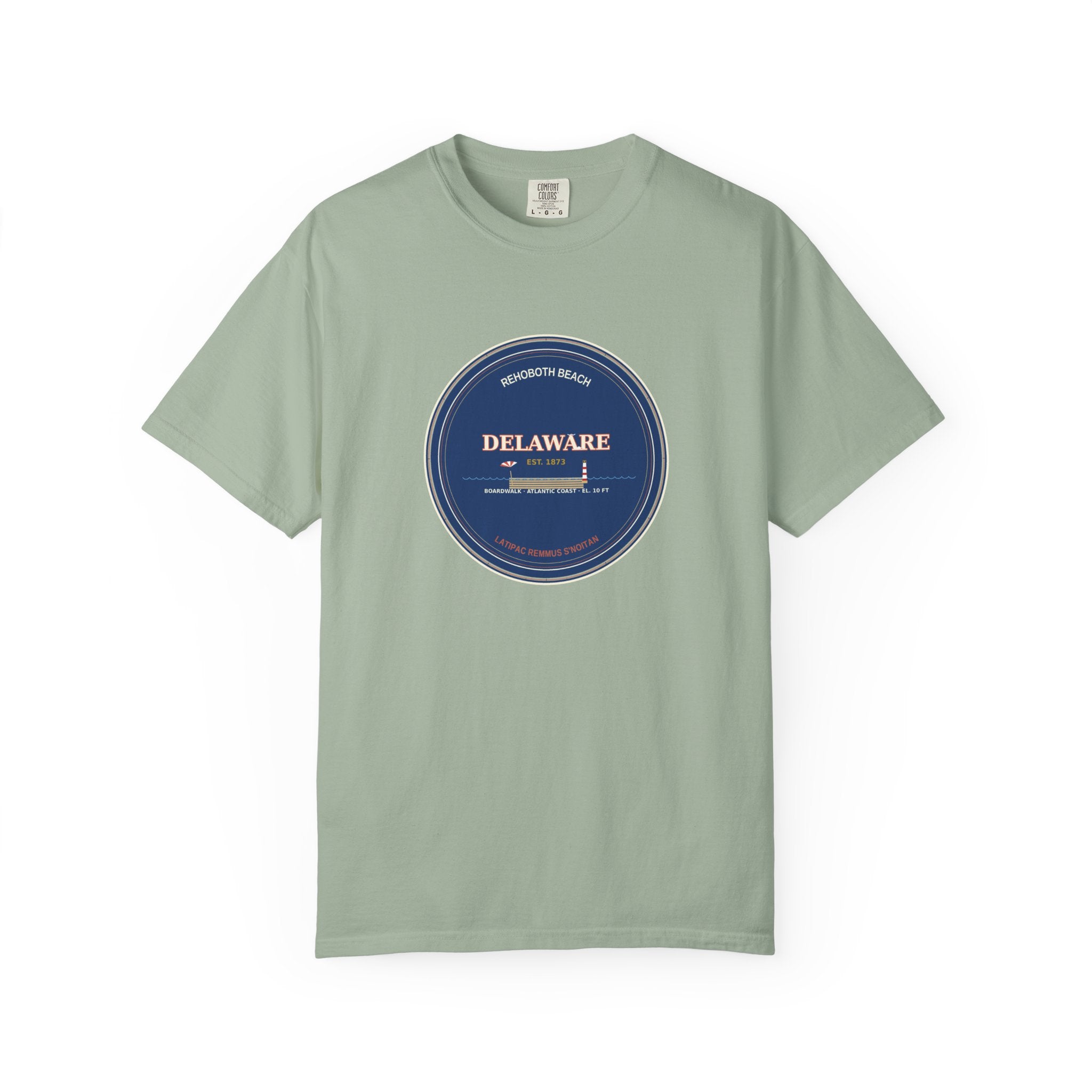 Rehoboth Beach Delaware Tee | Nation's Summer Capital Vintage Badge