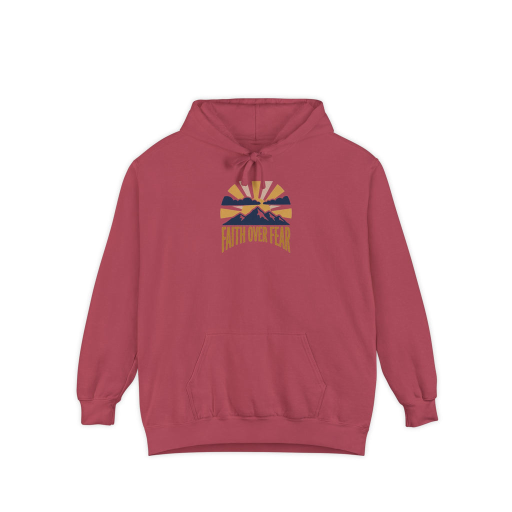Faith Over Fear Hoodie | Inspirational Christian Sweatshirt