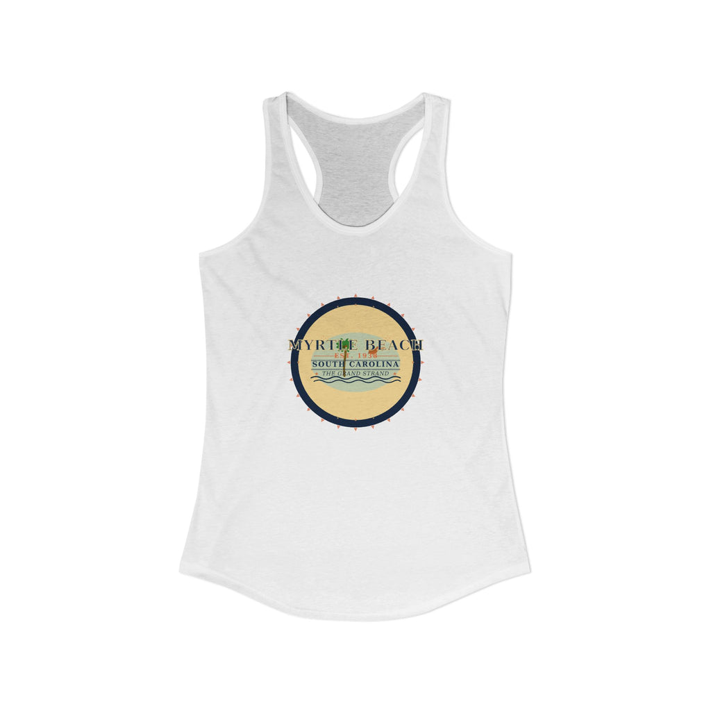 Myrtle Beach Racerback Tank Top | SC Coastal Summer