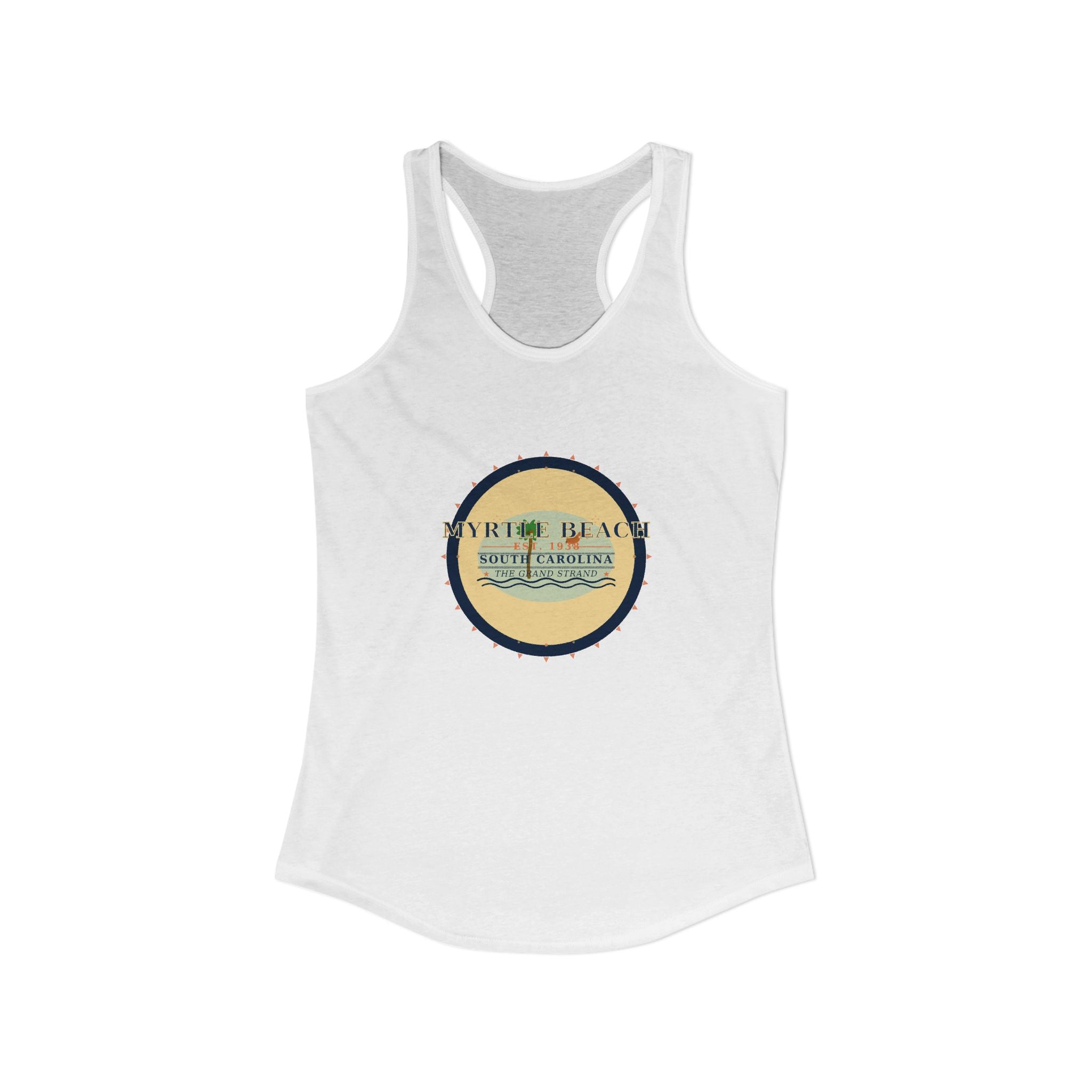 Myrtle Beach Racerback Tank Top | SC Coastal Summer