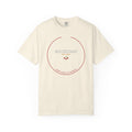 Traverse City Michigan tee on Ivory Comfort Colors — Cherry Capital of the World, EST. 1895, cherries emblem