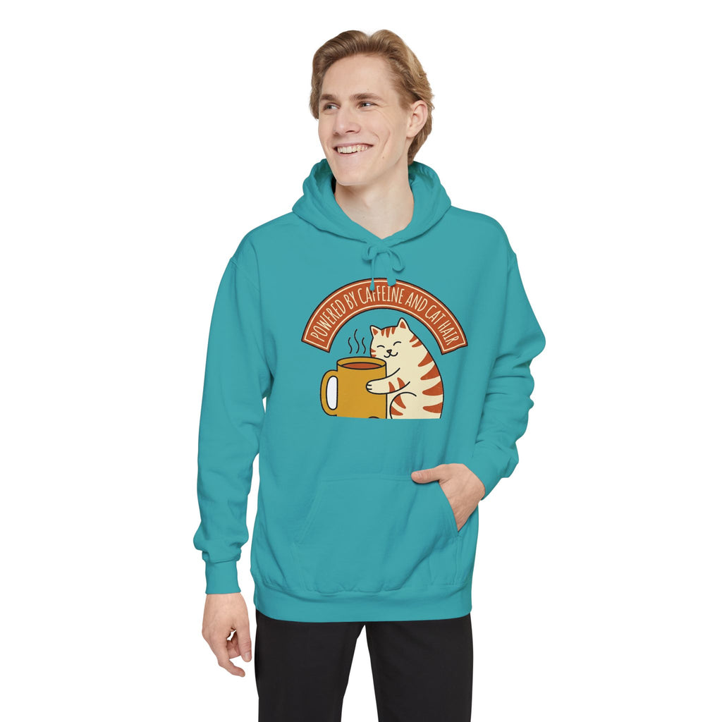Cat Coffee | Powered by Caffeine Hoodie