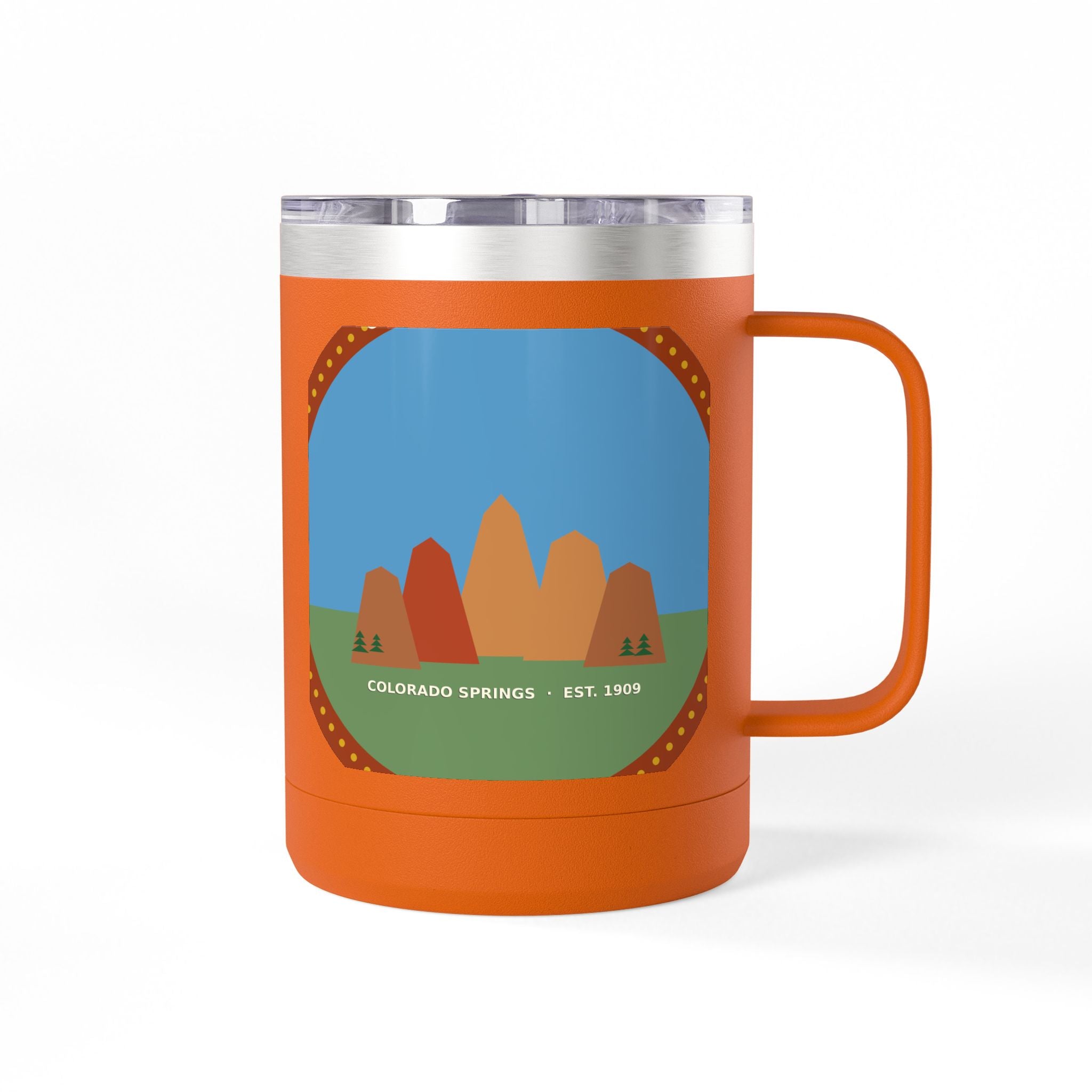 Garden of the Gods Colorado Badge 15oz Tumbler