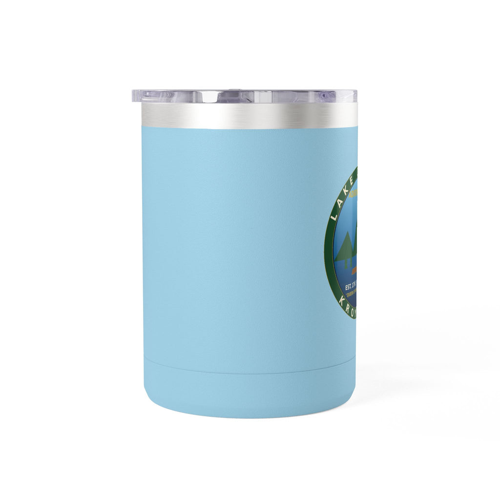 Lake George Adirondacks Badge 15oz Tumbler