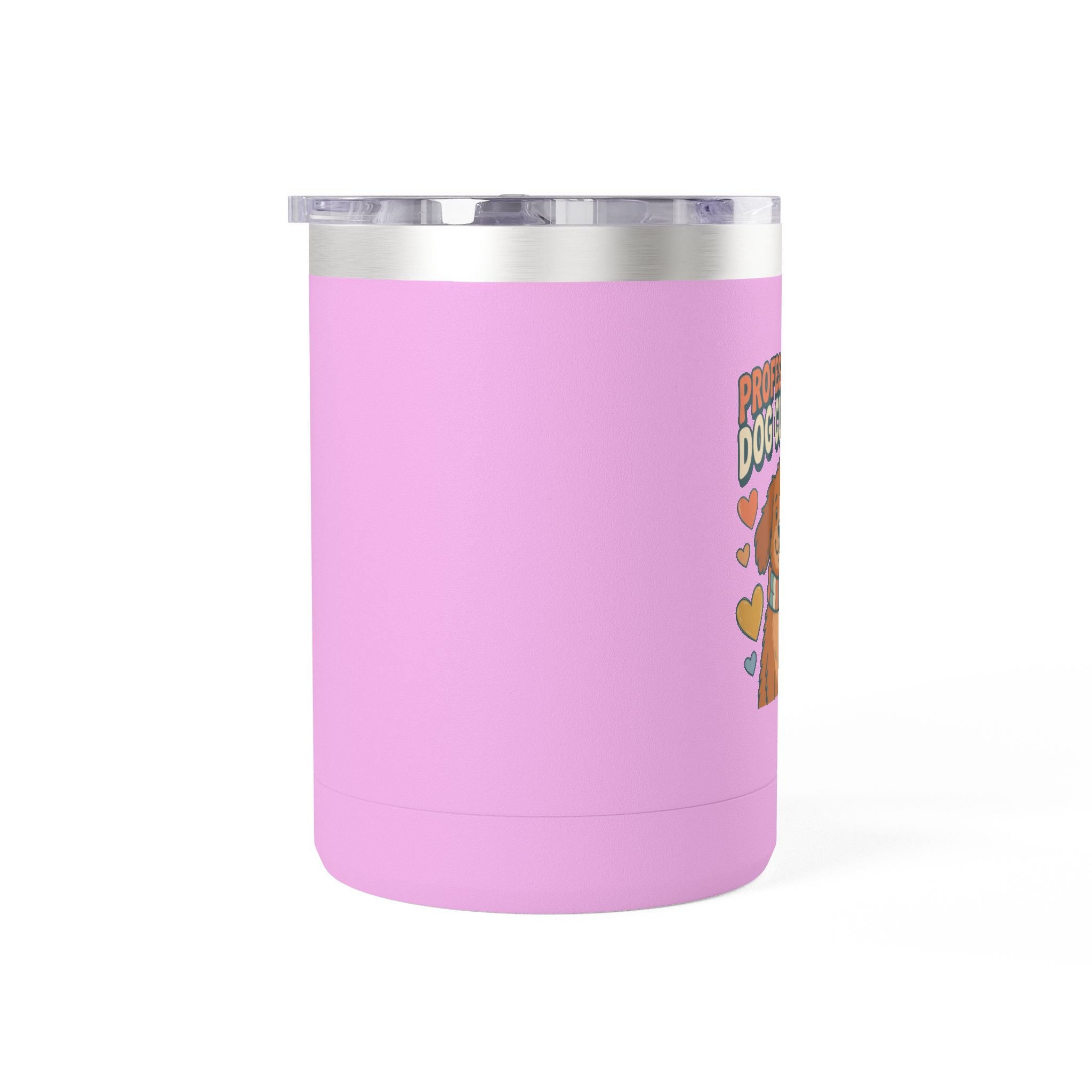 Professional Dog Cuddler Tumbler | Dog Mom Insulated Travel Tumbler