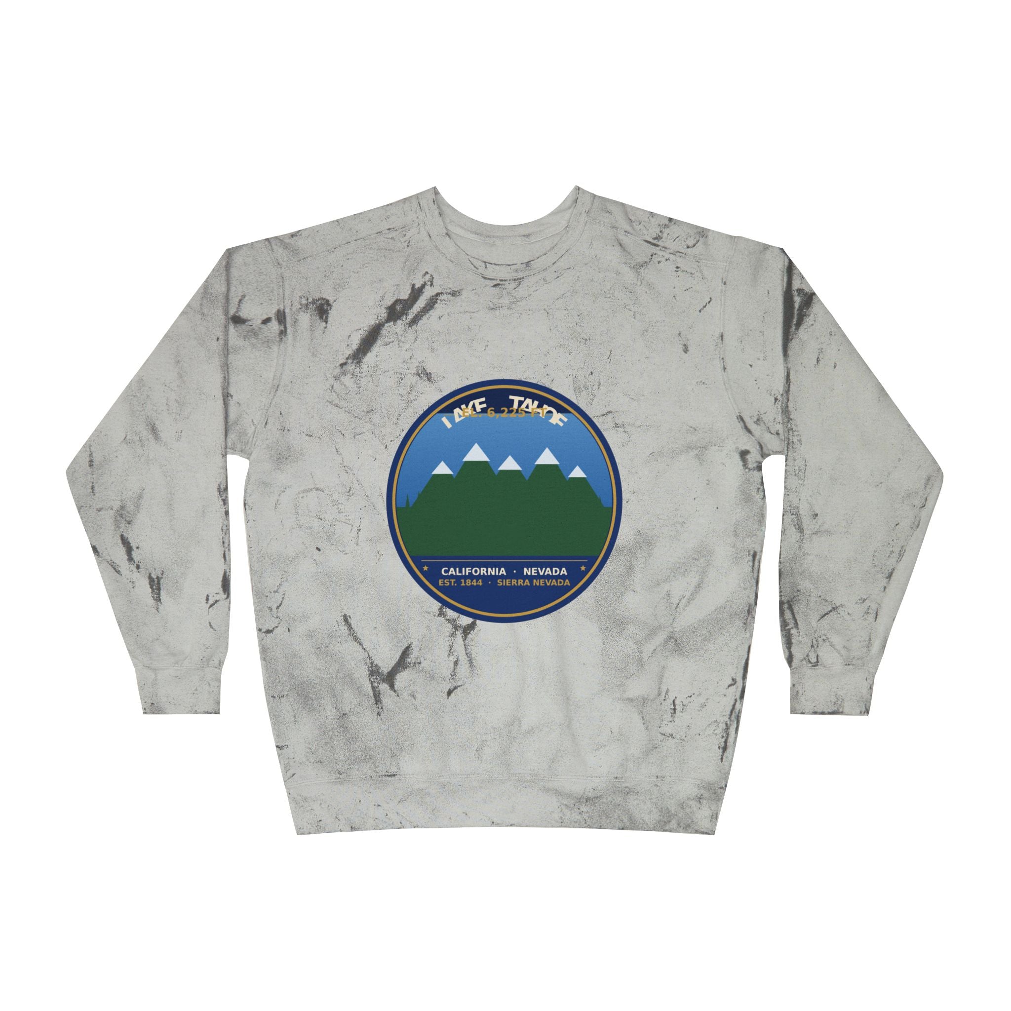 Lake Tahoe Alpine Badge Crewneck | Comfort Colors 1566