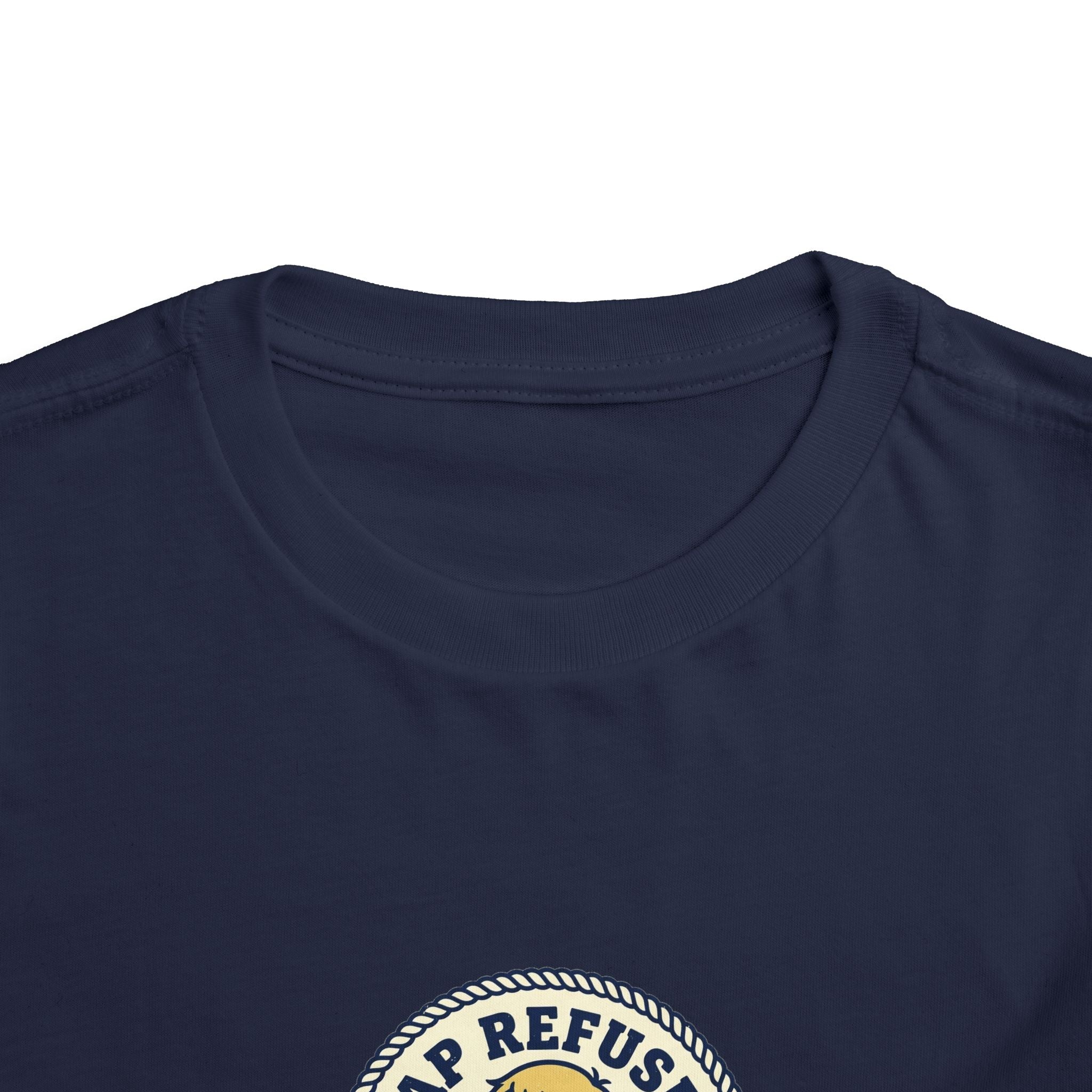 Nap Refuser Club Toddler Shirt Funny Nap Badge Tee
