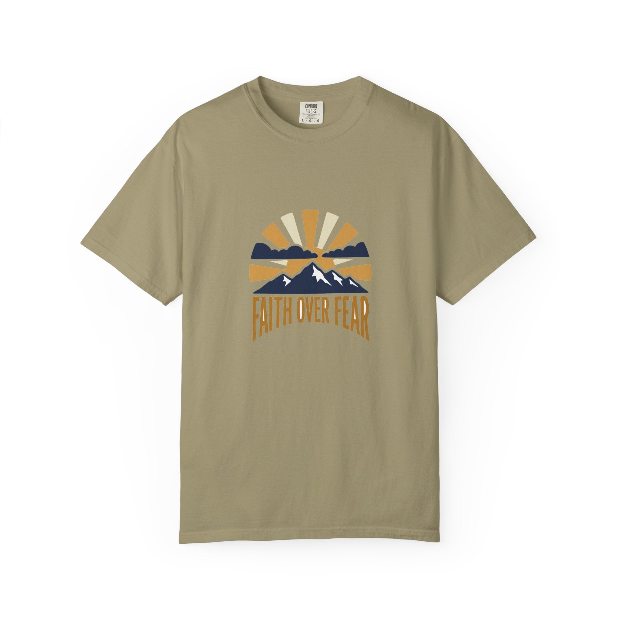 Faith Over Fear Shirt | Inspirational Christian Tee