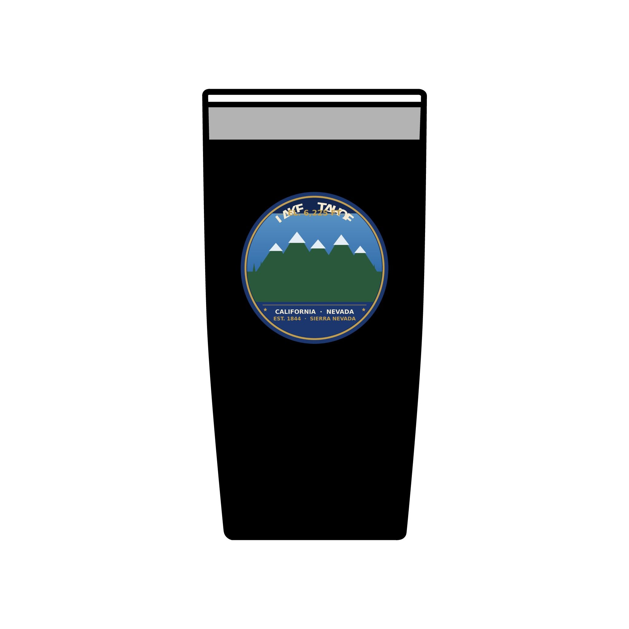 Lake Tahoe Alpine Badge 20oz Tumbler