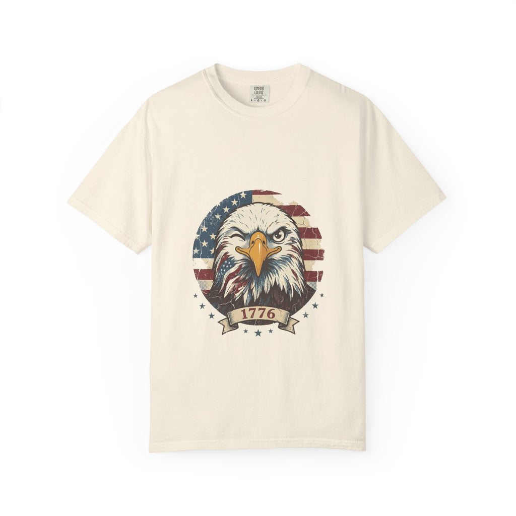 Winking 1776 Eagle Garment-Dyed Tee | Comfort Colors Retro | America 250