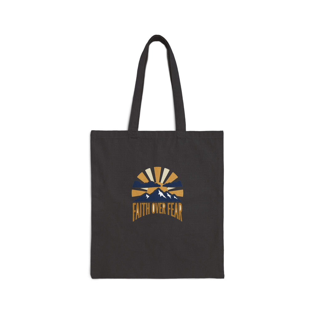 Faith Over Fear Tote Bag | Inspirational Christian Gift