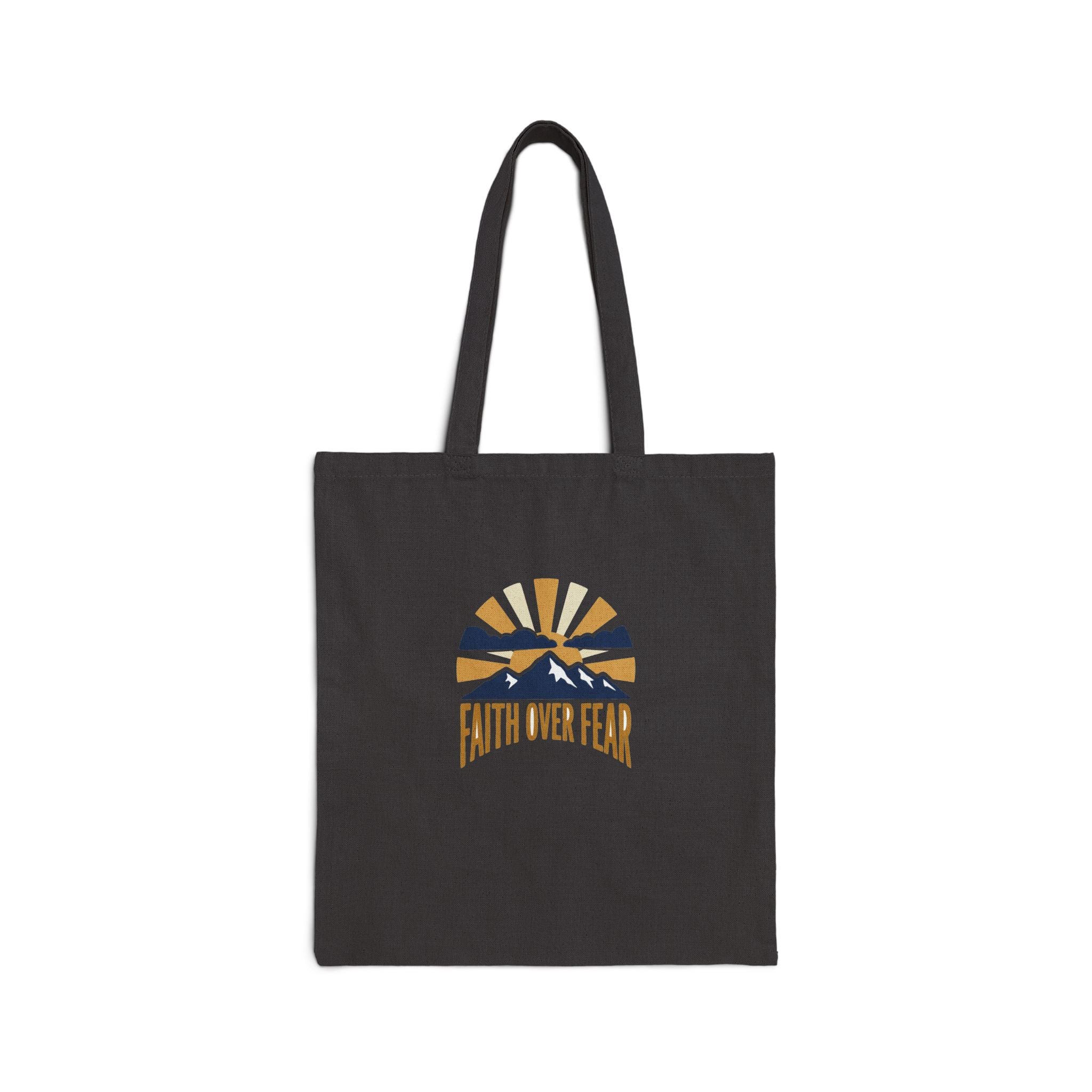 Faith Over Fear Tote Bag | Inspirational Christian Gift