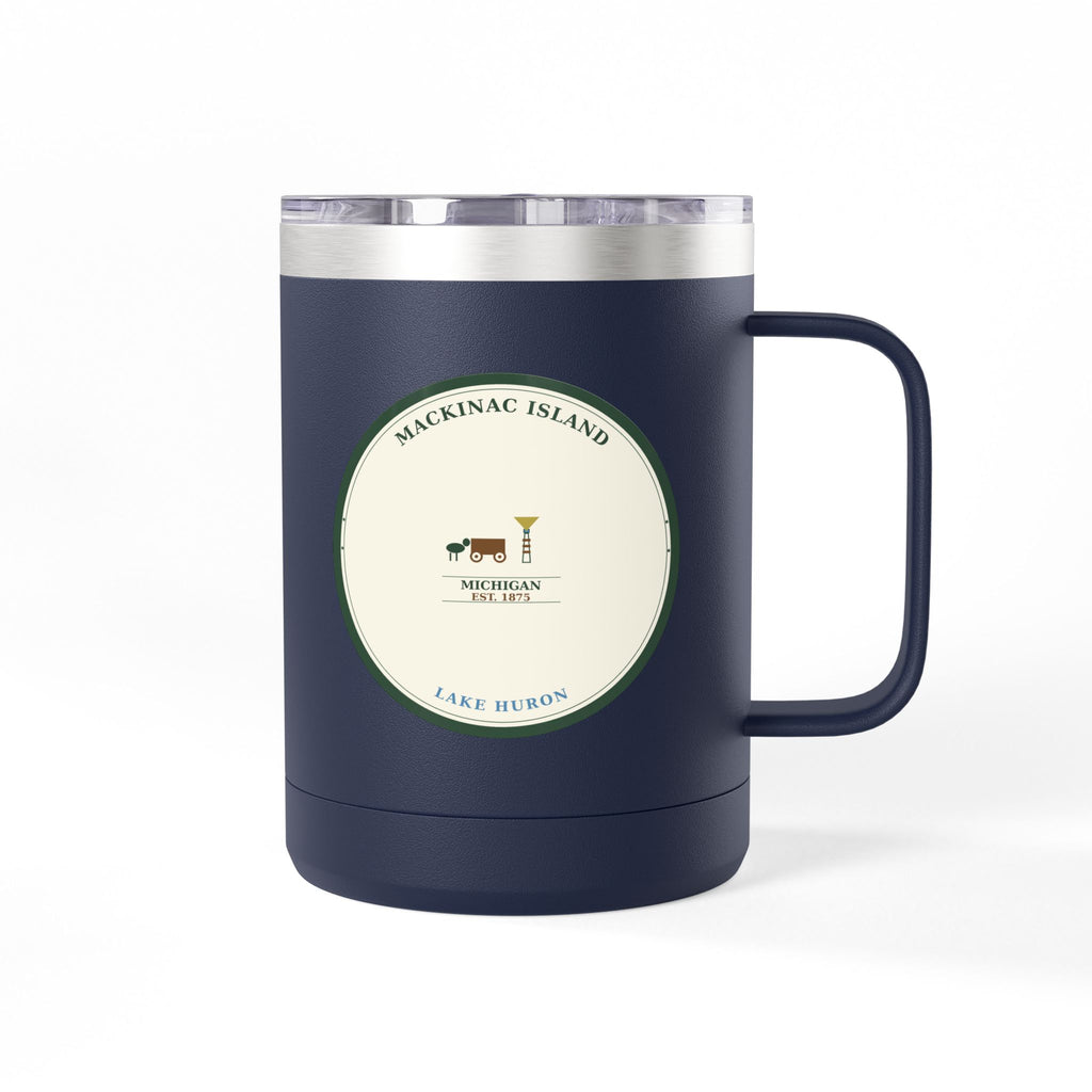 Mackinac Island 15oz Travel Mug