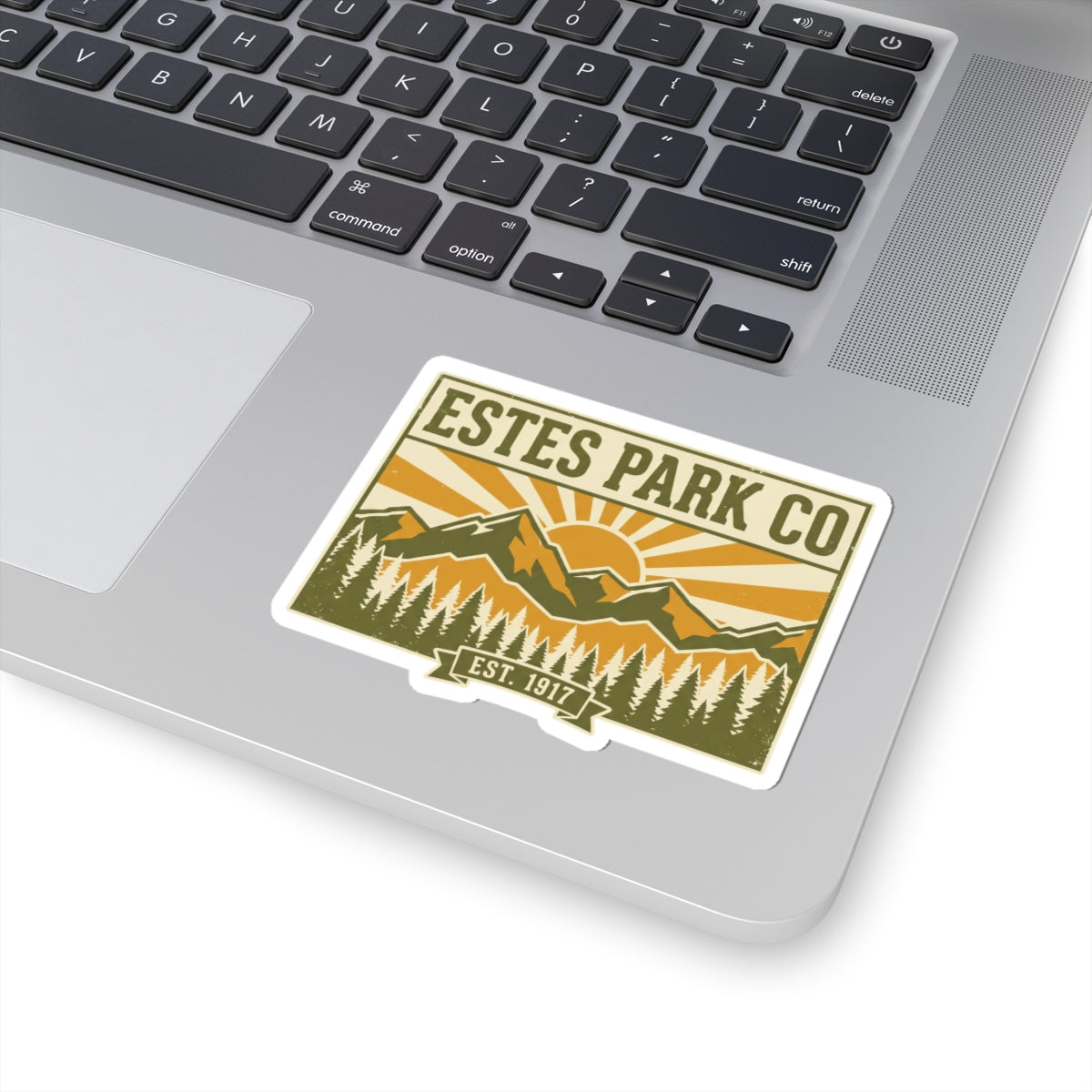 Estes Park CO Vintage Sticker | EST. 1917 Colorado Mountain Decal
