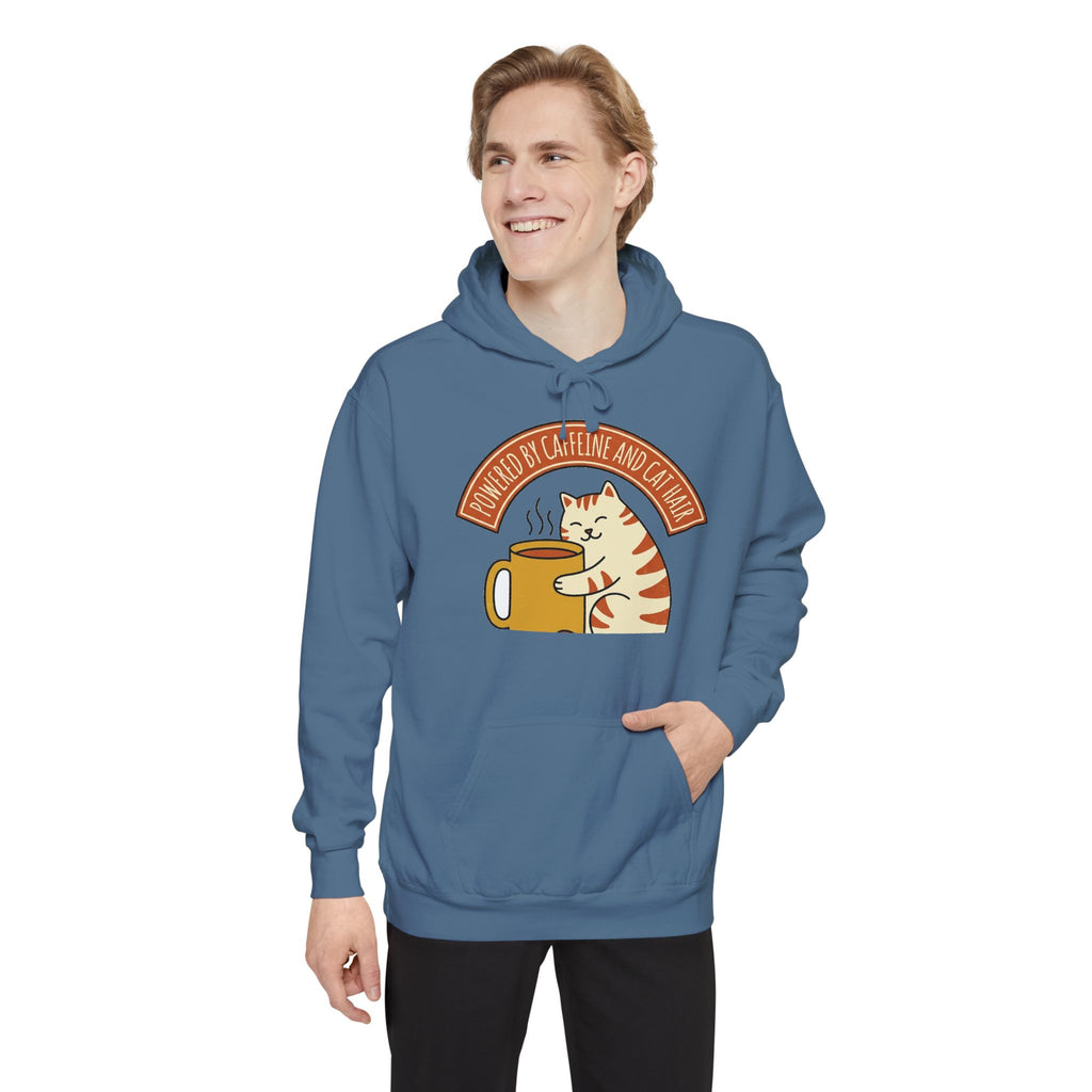Cat Coffee | Powered by Caffeine Hoodie