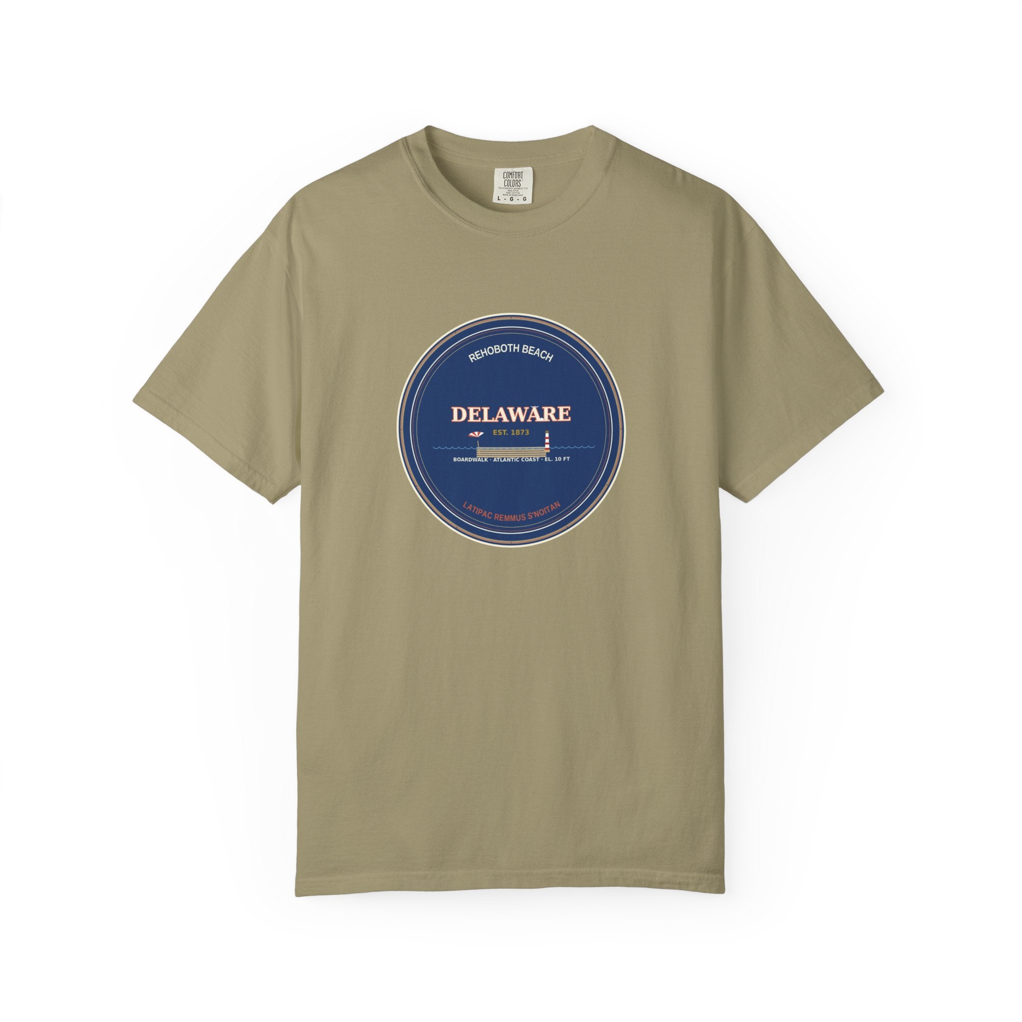Rehoboth Beach Delaware Tee | Nation's Summer Capital Vintage Badge