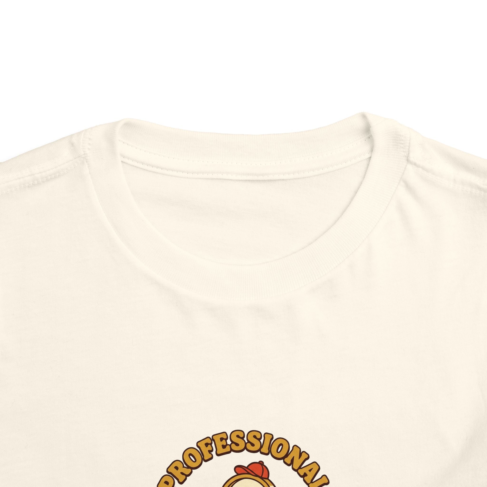 Professional Snack Inspector Toddler Shirt Funny Snack Tee