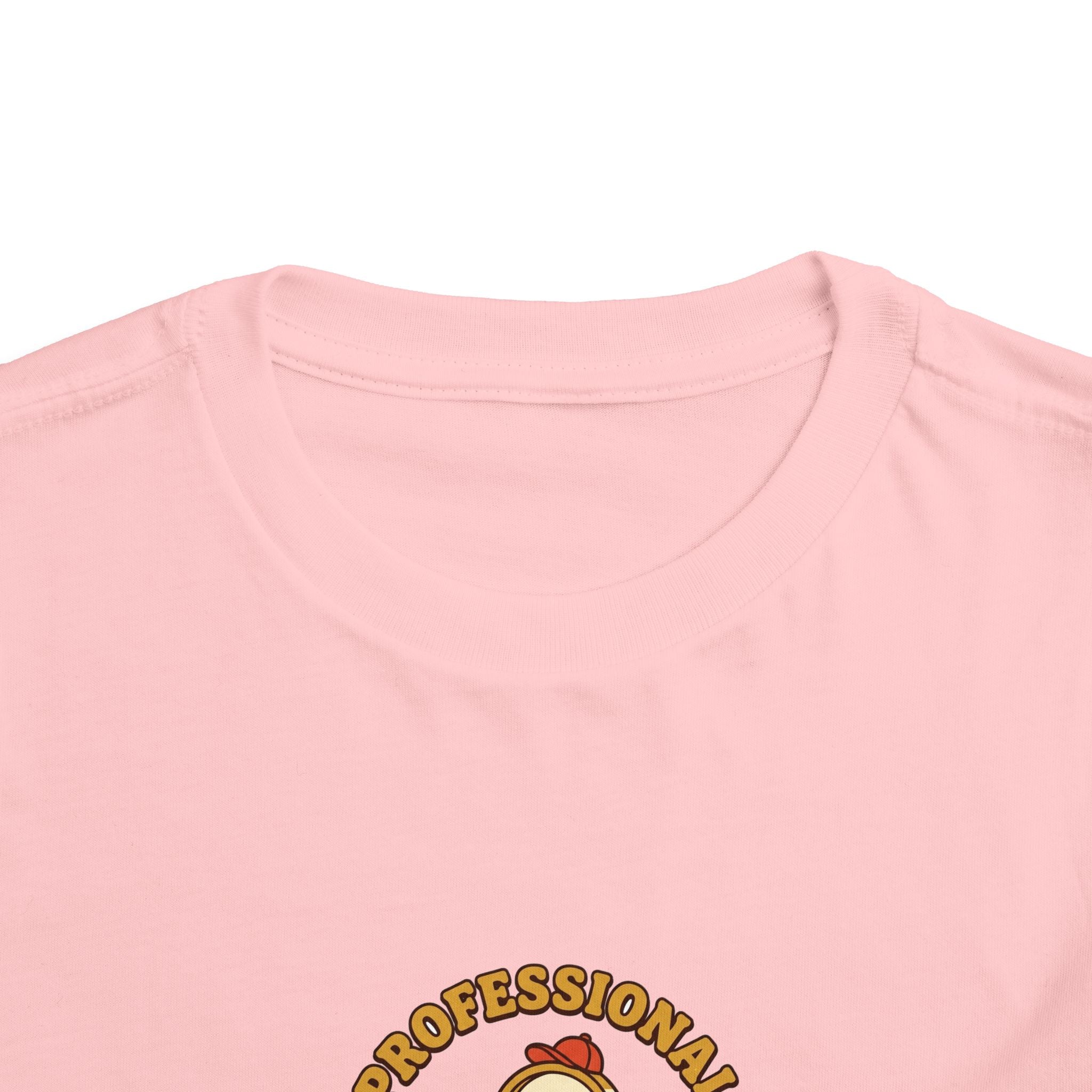 Professional Snack Inspector Toddler Shirt Funny Snack Tee
