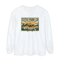Estes Park CO Hidden Wildlife Long Sleeve Tee | Forest Green EST. 1917 | Comfort Colors
