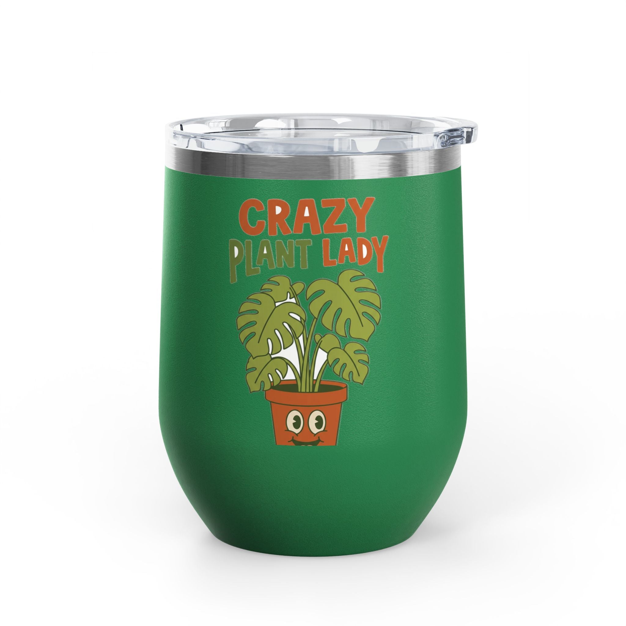 Crazy Plant Lady 12oz Tumbler | Plant Mom Drinkware