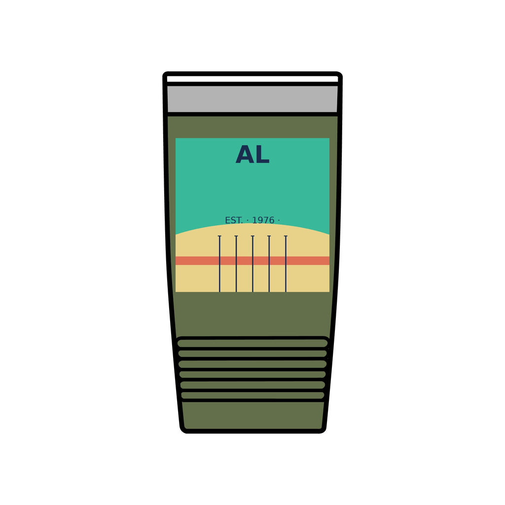 Gulf Shores Alabama 20oz Tumbler | Coastal Badge Art