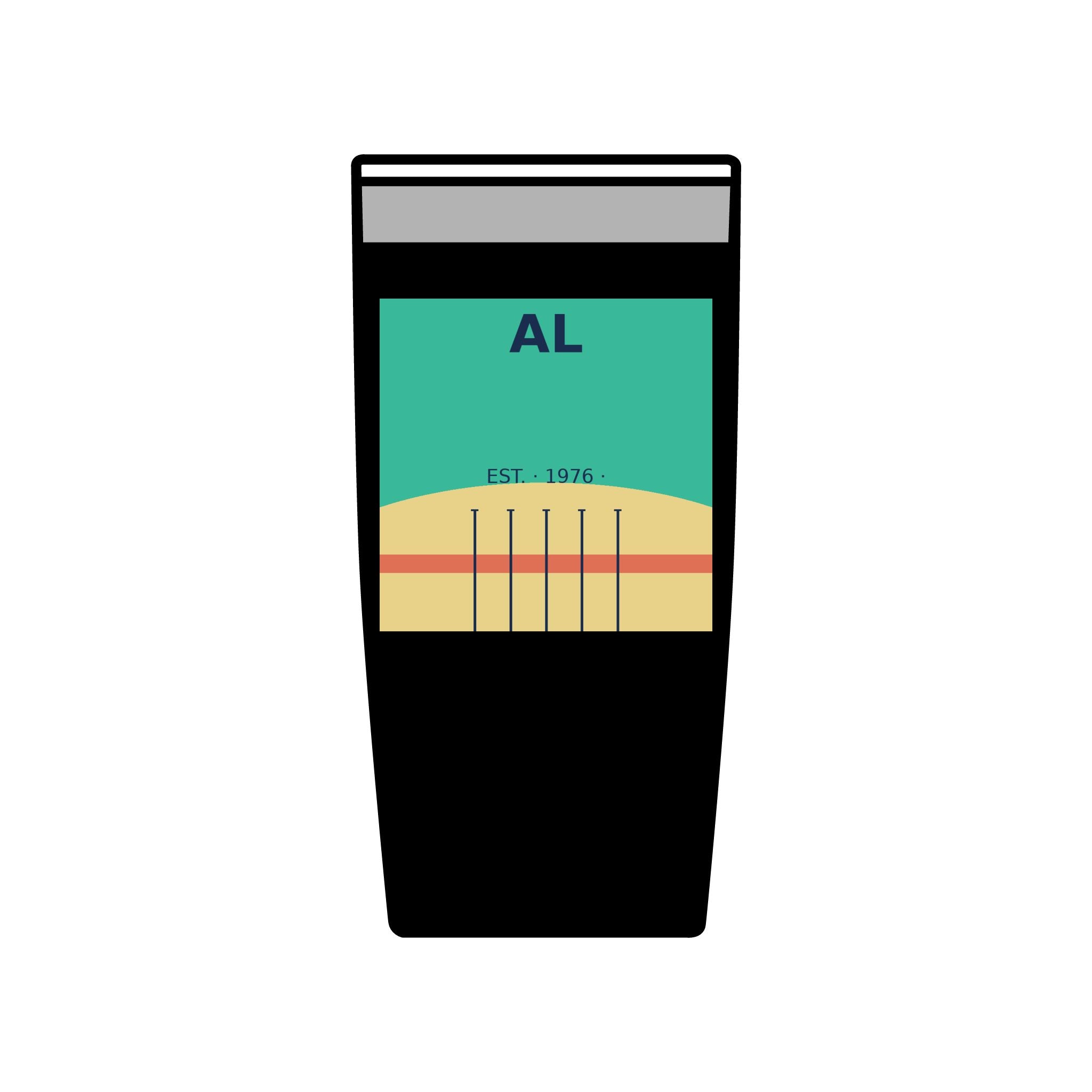 Gulf Shores Alabama 20oz Tumbler | Coastal Badge Art