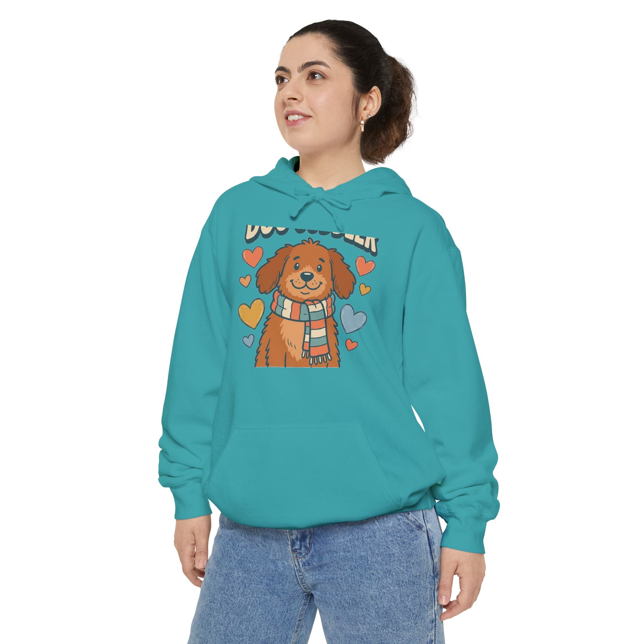 Professional Dog Cuddler Hoodie | Cute Dog Mom Comfort Colors Sweatshirt