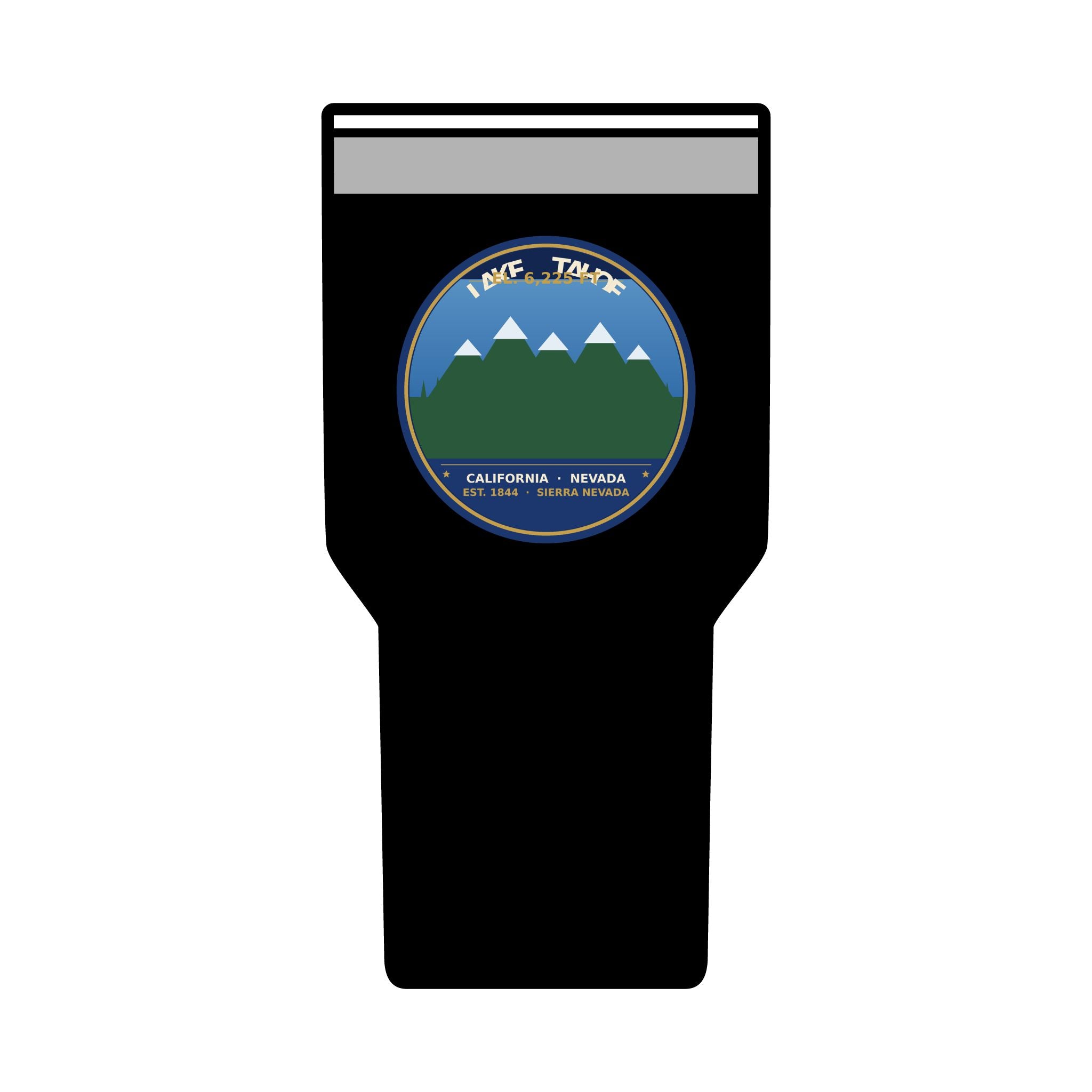 Lake Tahoe Alpine Badge 30oz Tumbler