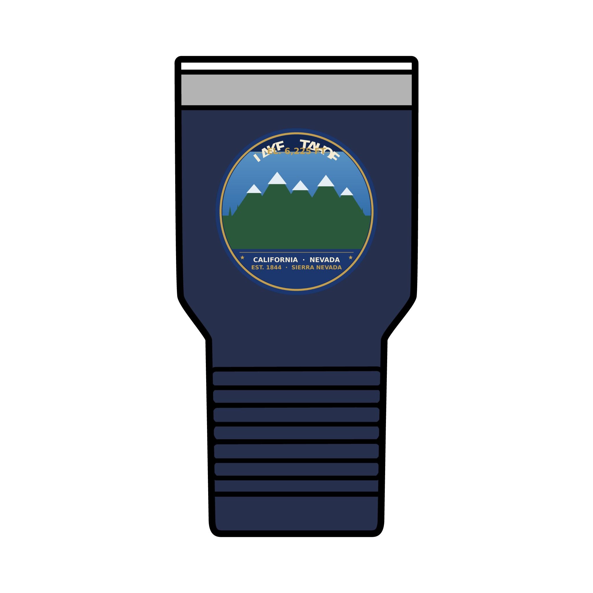 Lake Tahoe Alpine Badge 30oz Tumbler