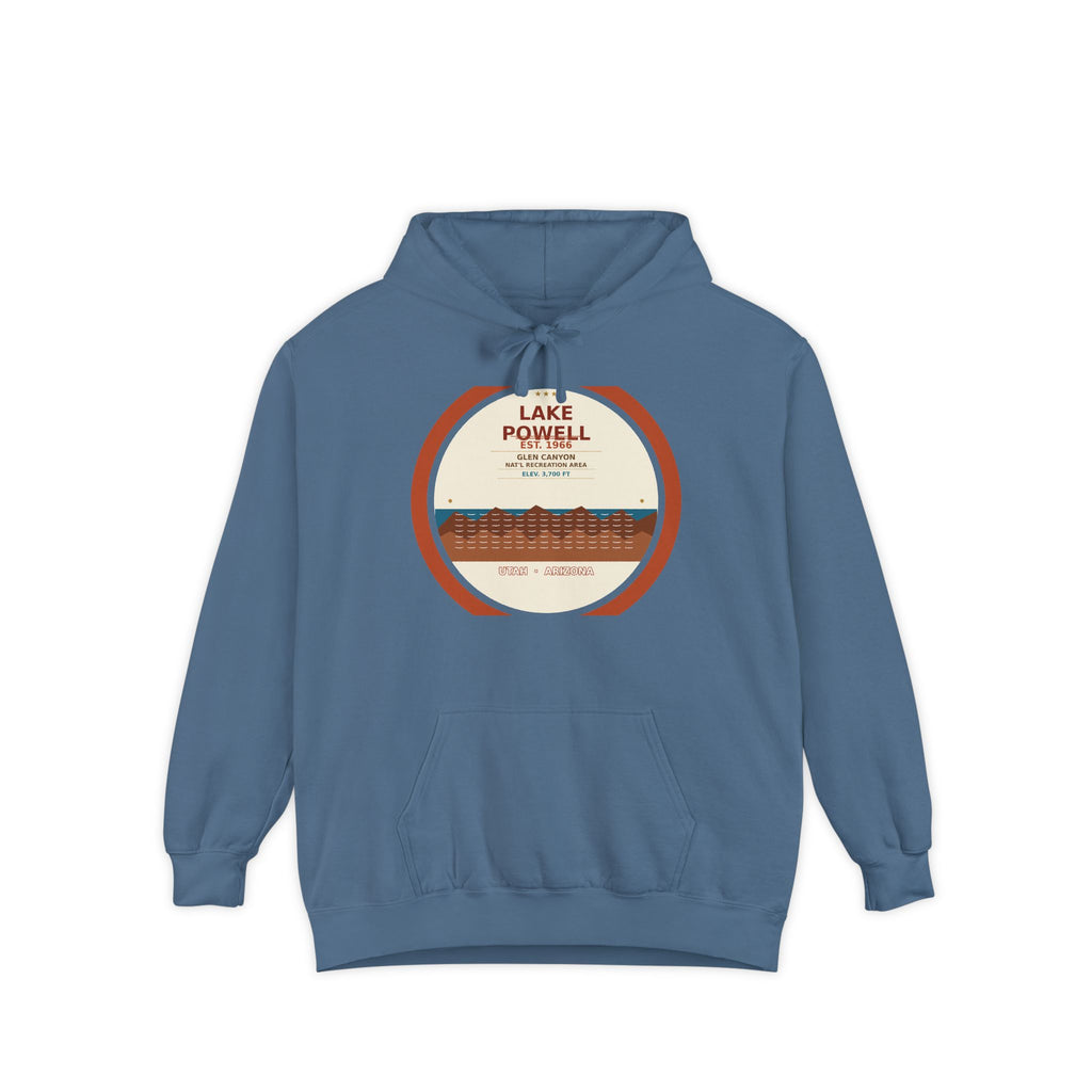 Lake Powell Desert Badge Hoodie | Comfort Colors 1567