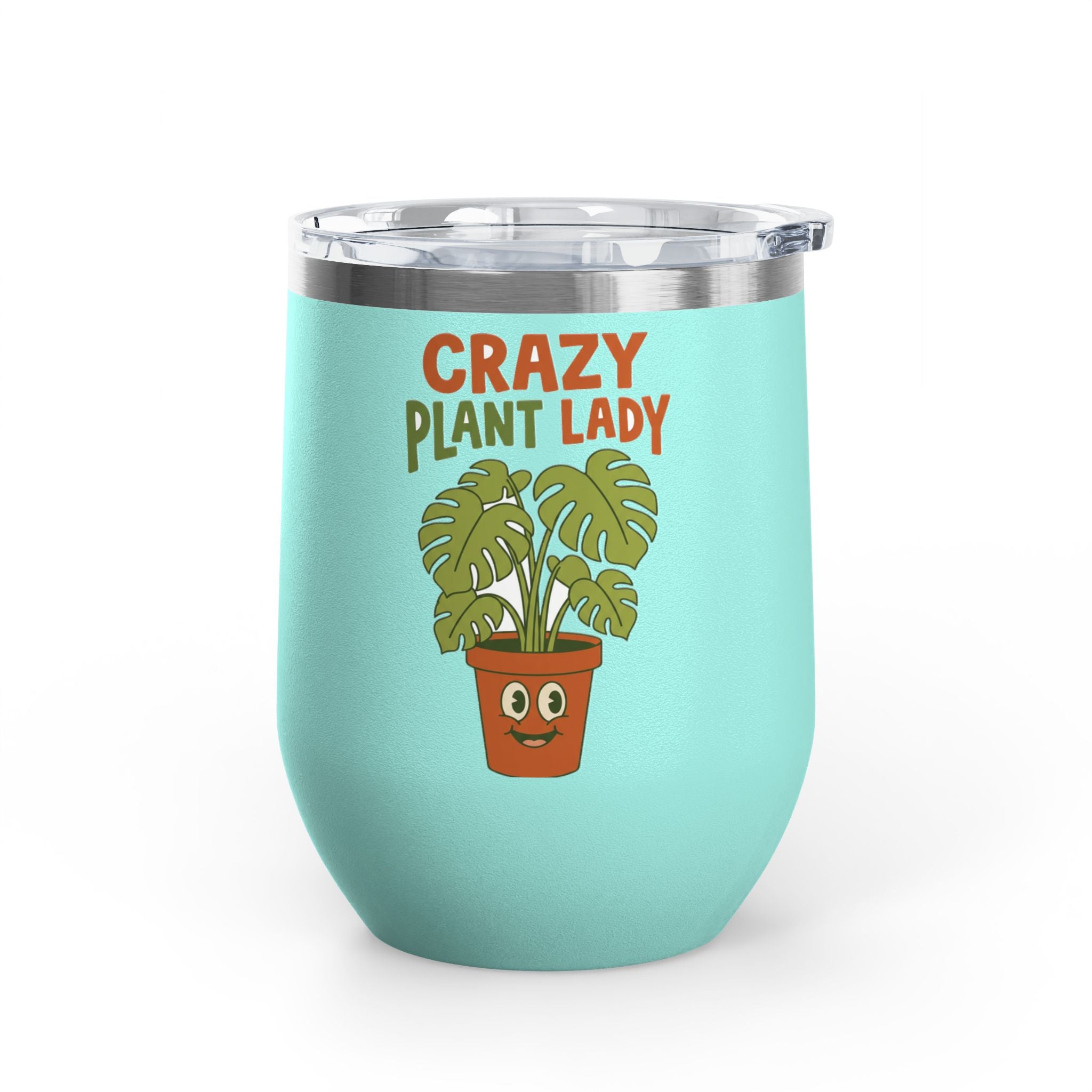 Crazy Plant Lady 12oz Tumbler | Plant Mom Drinkware