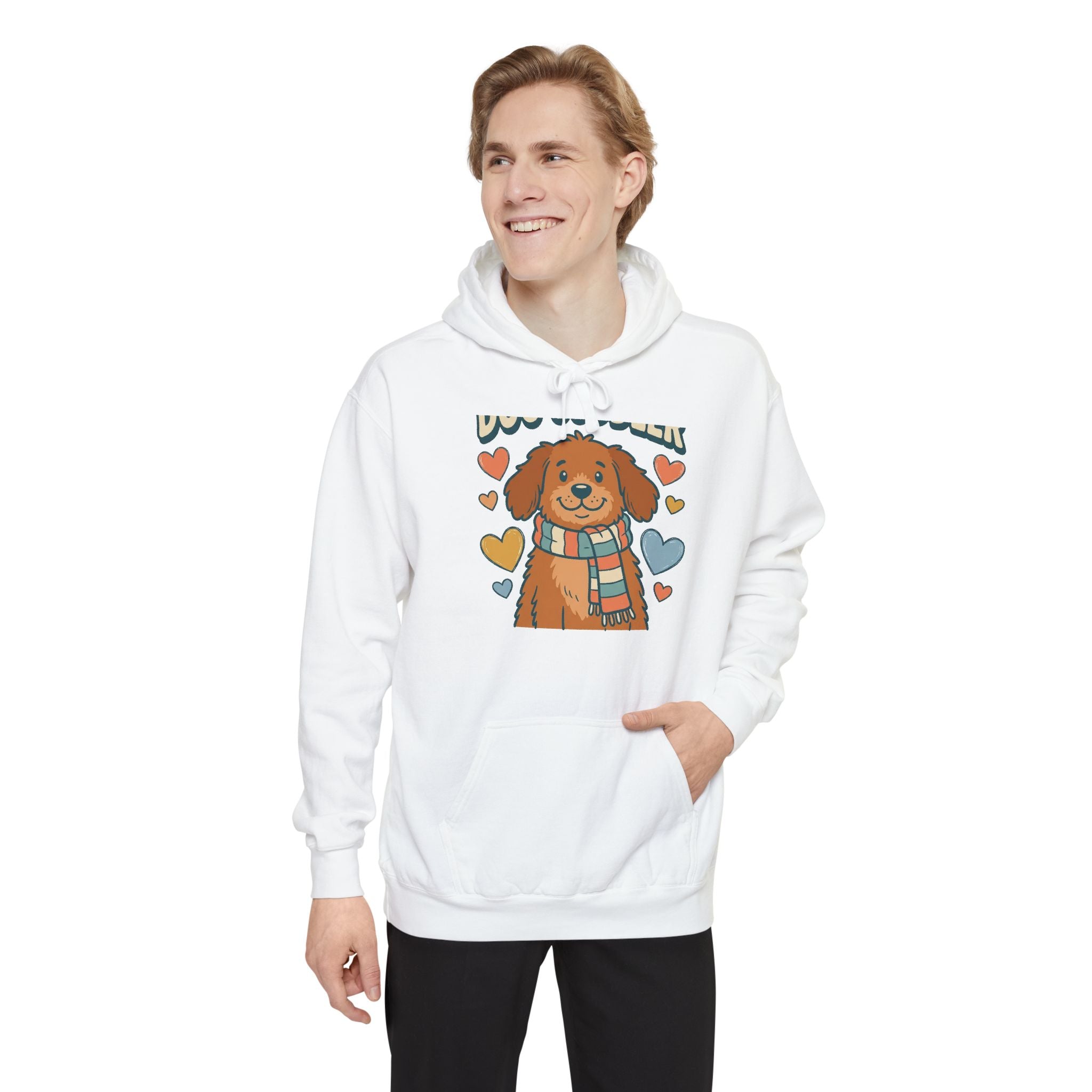 Professional Dog Cuddler Hoodie | Cute Dog Mom Comfort Colors Sweatshirt