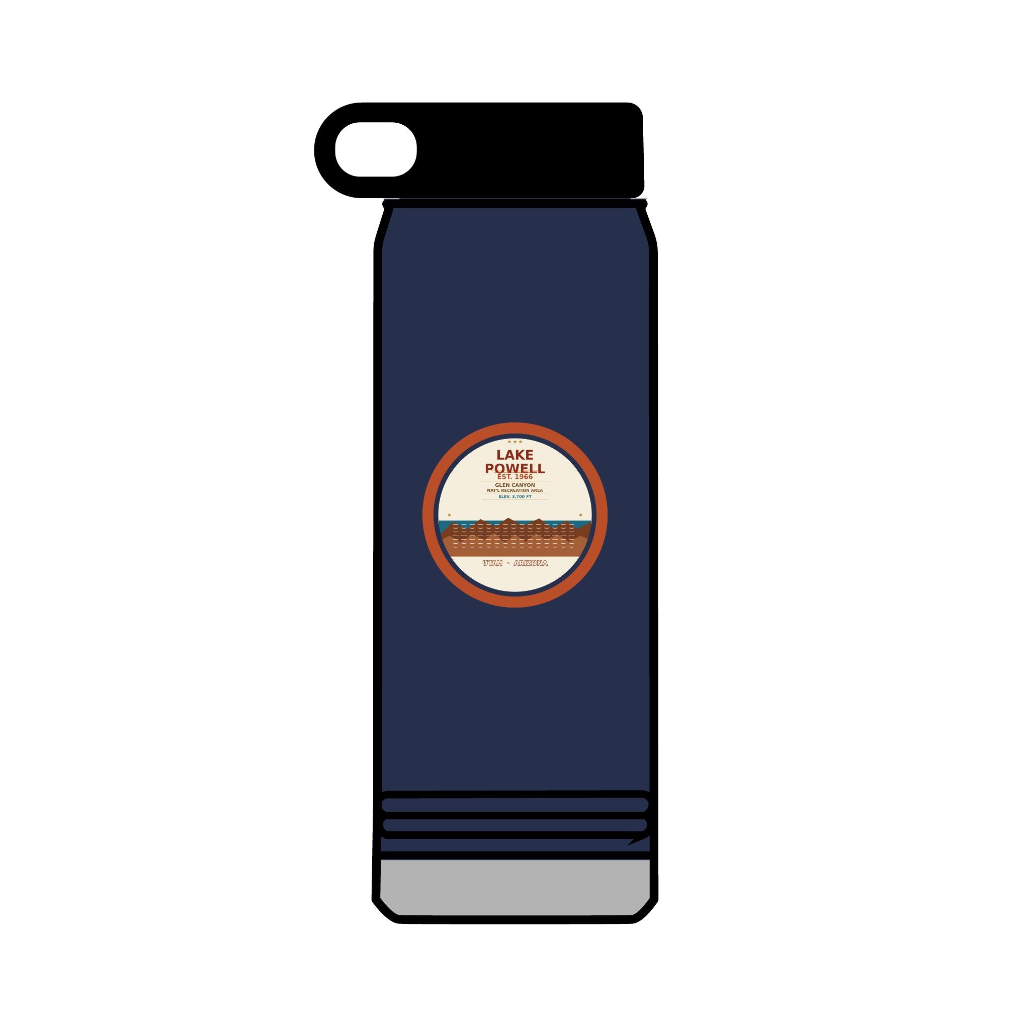 Lake Powell Desert Badge 32oz Tumbler | Comfort Colors