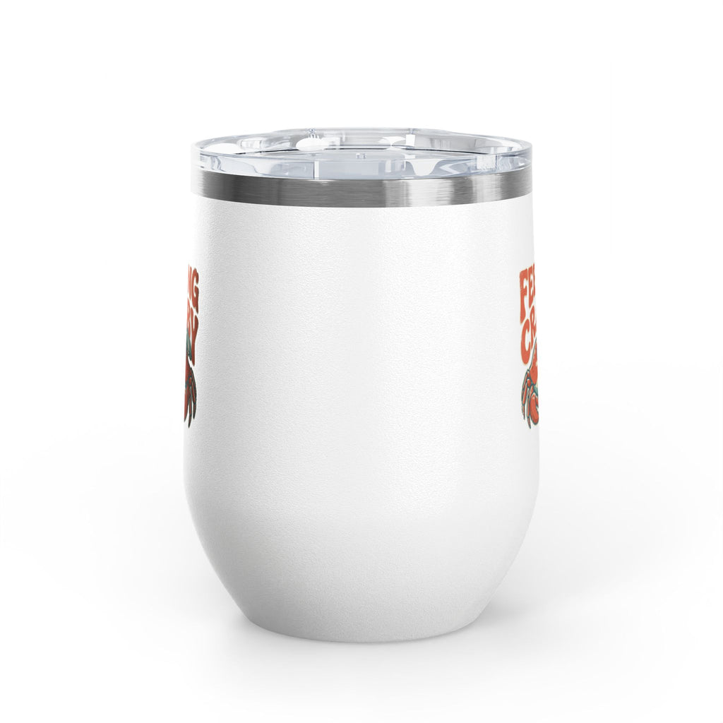 Feeling Crabby 12oz Slim Tumbler | Crab Beach Drinkware