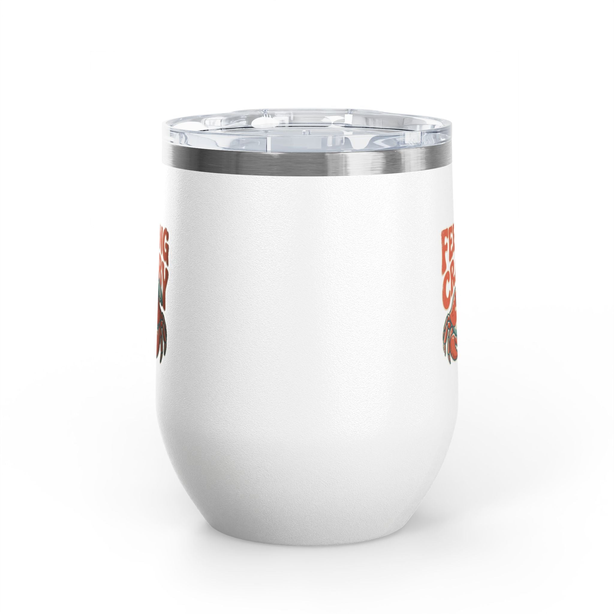 Feeling Crabby 12oz Slim Tumbler | Crab Beach Drinkware