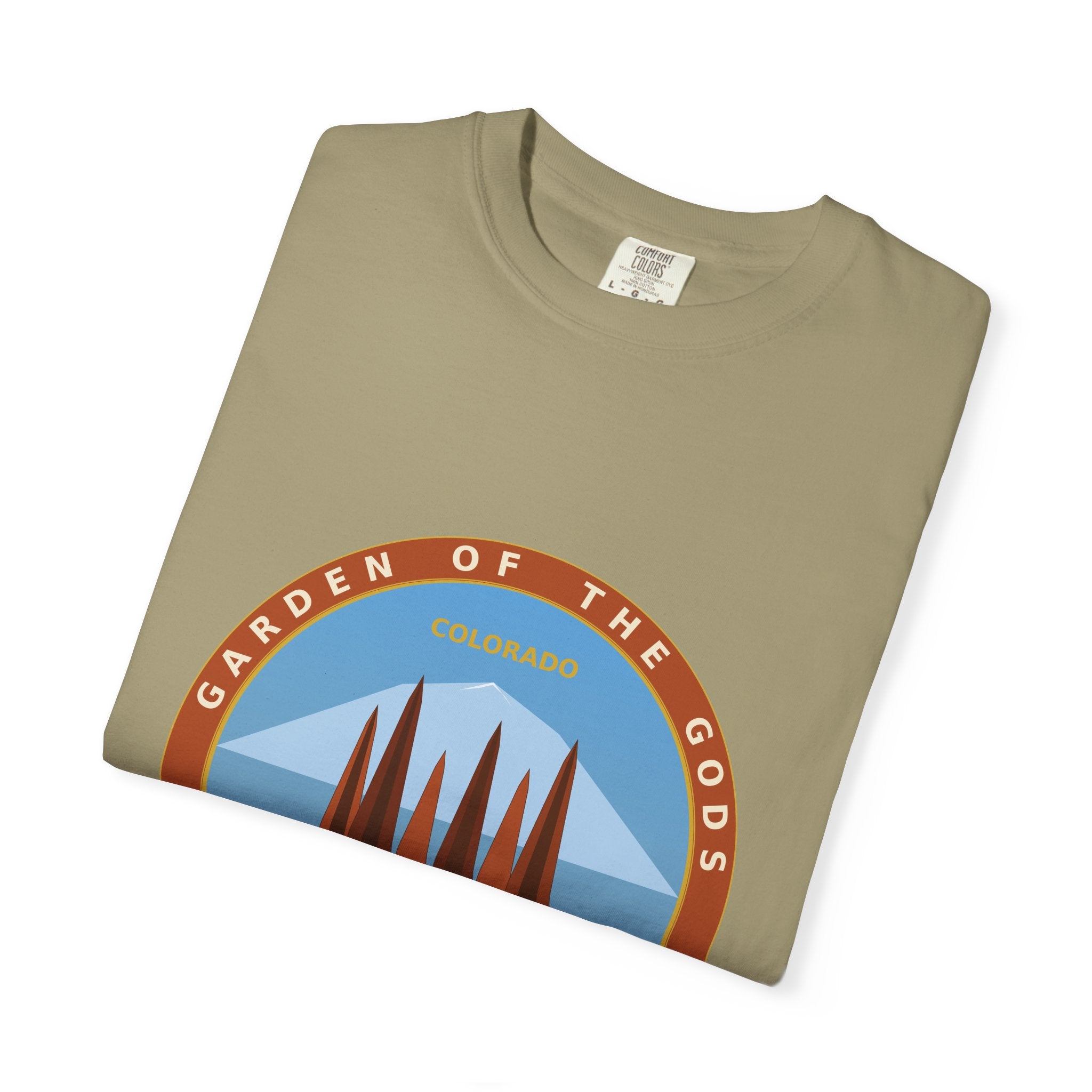 Garden of the Gods Colorado Badge T-Shirt