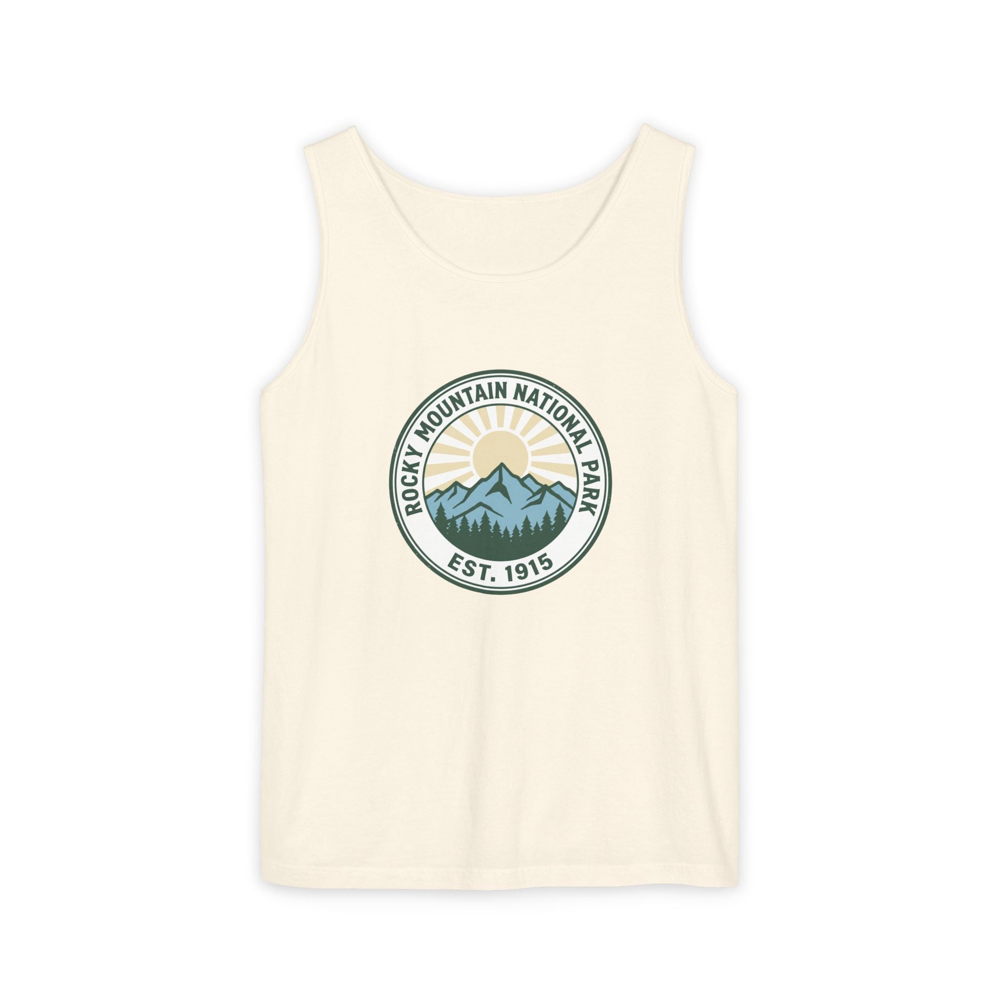 Rocky Mountain National Park Tank Top | Vintage EST. 1915 Colorado Tank | Comfort Colors