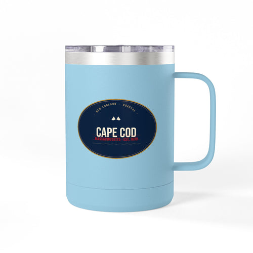 Cape Cod 15oz Travel Mug | New England Coastal | Est. 1639