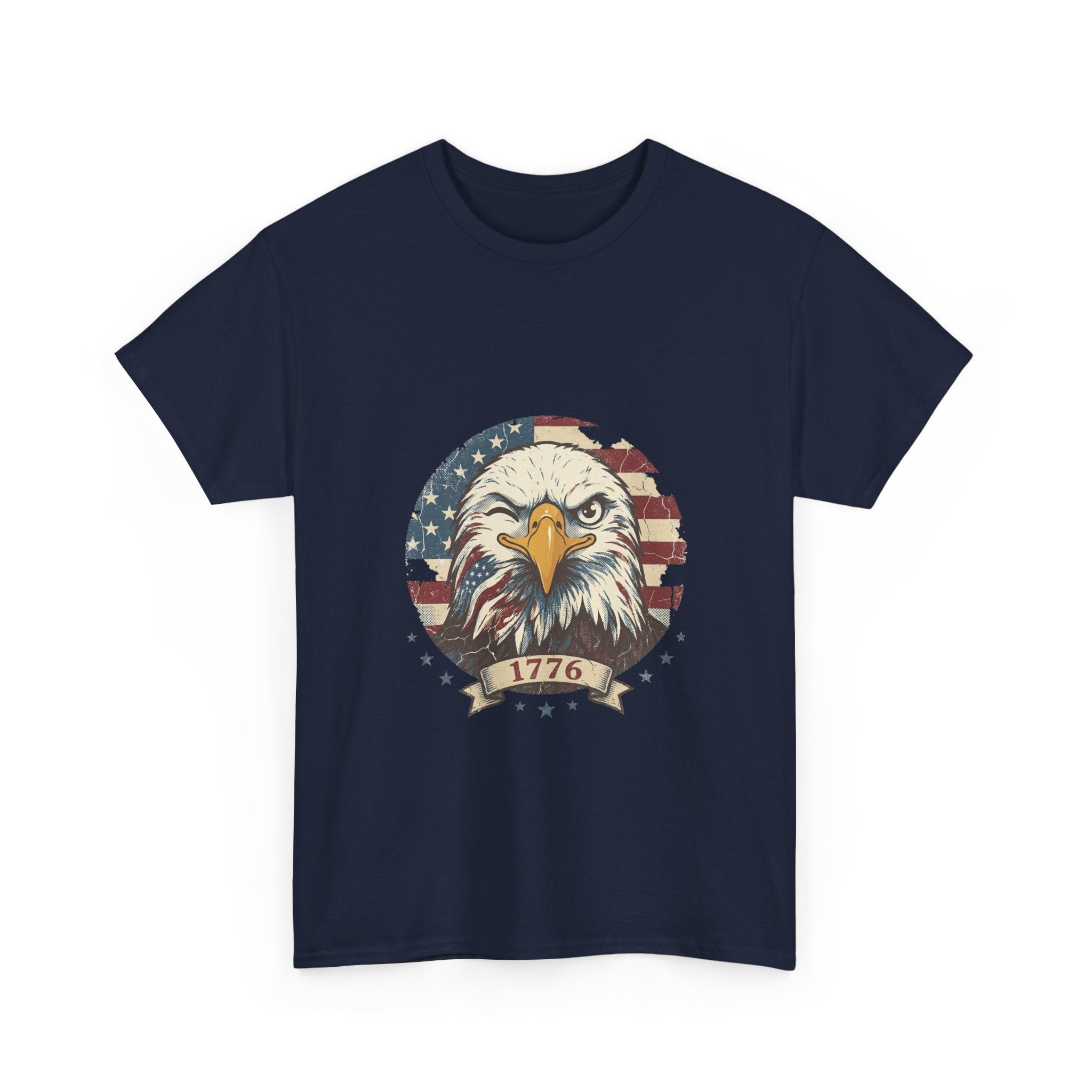 Winking 1776 Eagle Tee | Retro 4th of July Shirt | America 250