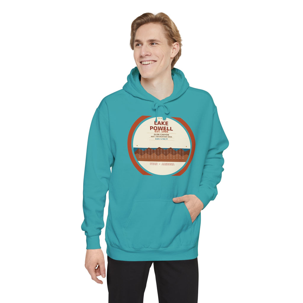 Lake Powell Desert Badge Hoodie | Comfort Colors 1567