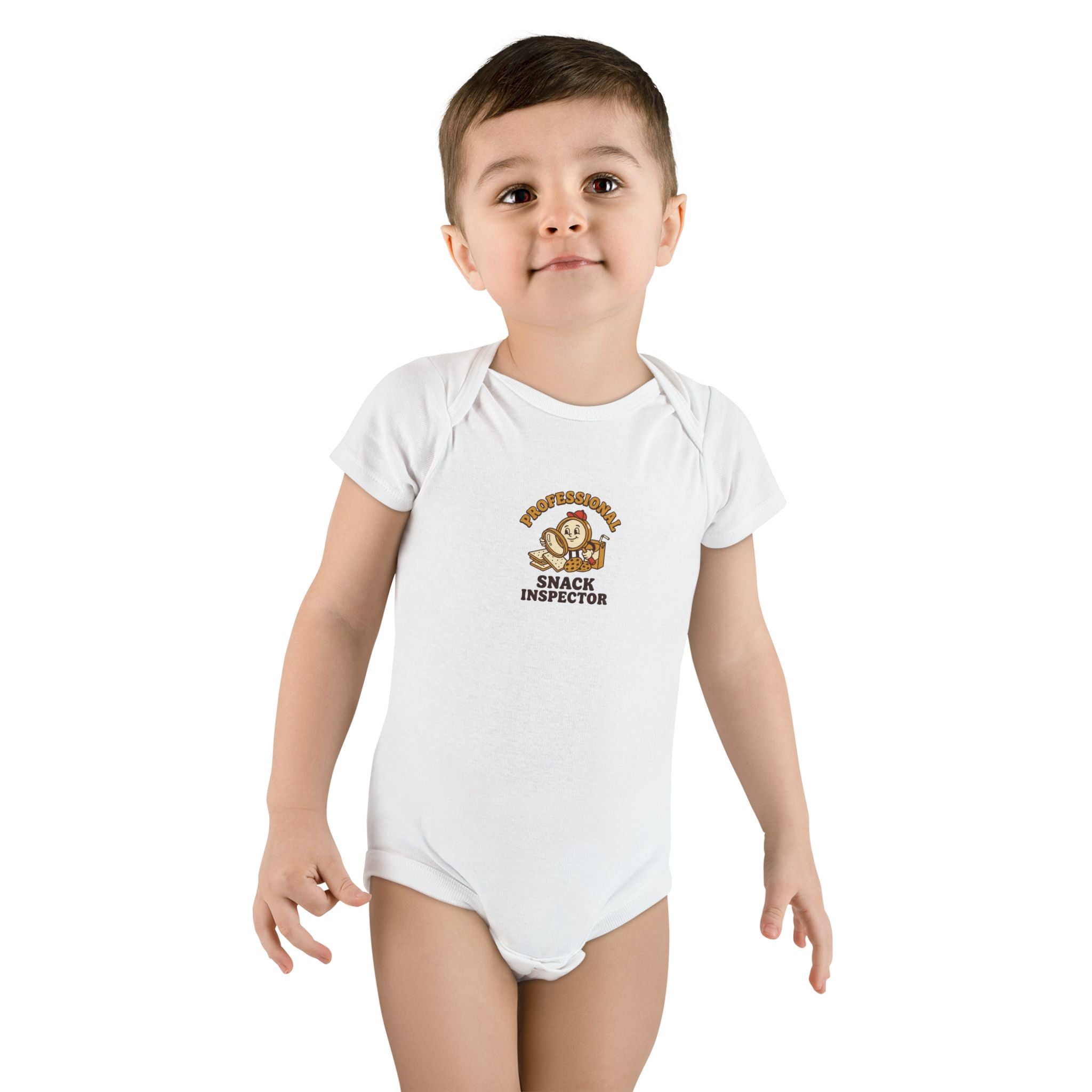 Professional Snack Inspector Baby Bodysuit Funny Snack Gift