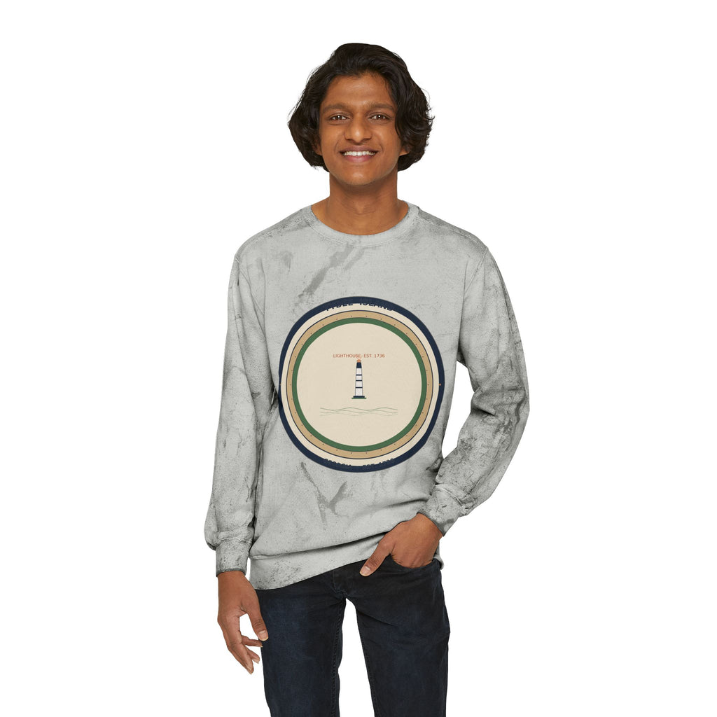 Tybee Island Crewneck Sweatshirt | Tybee Lighthouse Badge | Georgia