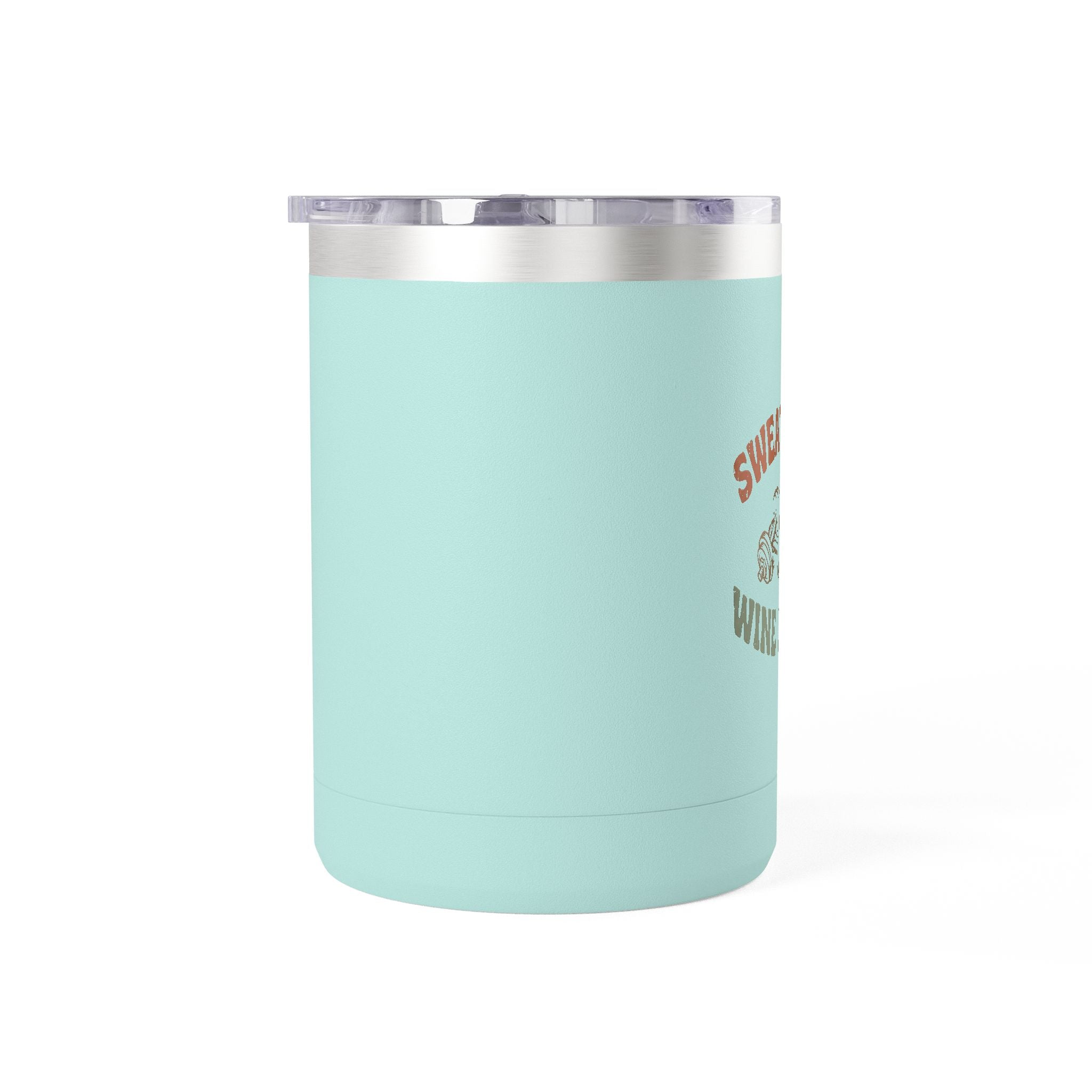 Sweat Now Wine Later 15oz Coffee Tumbler — Insulated Gym & Wine Travel Mug