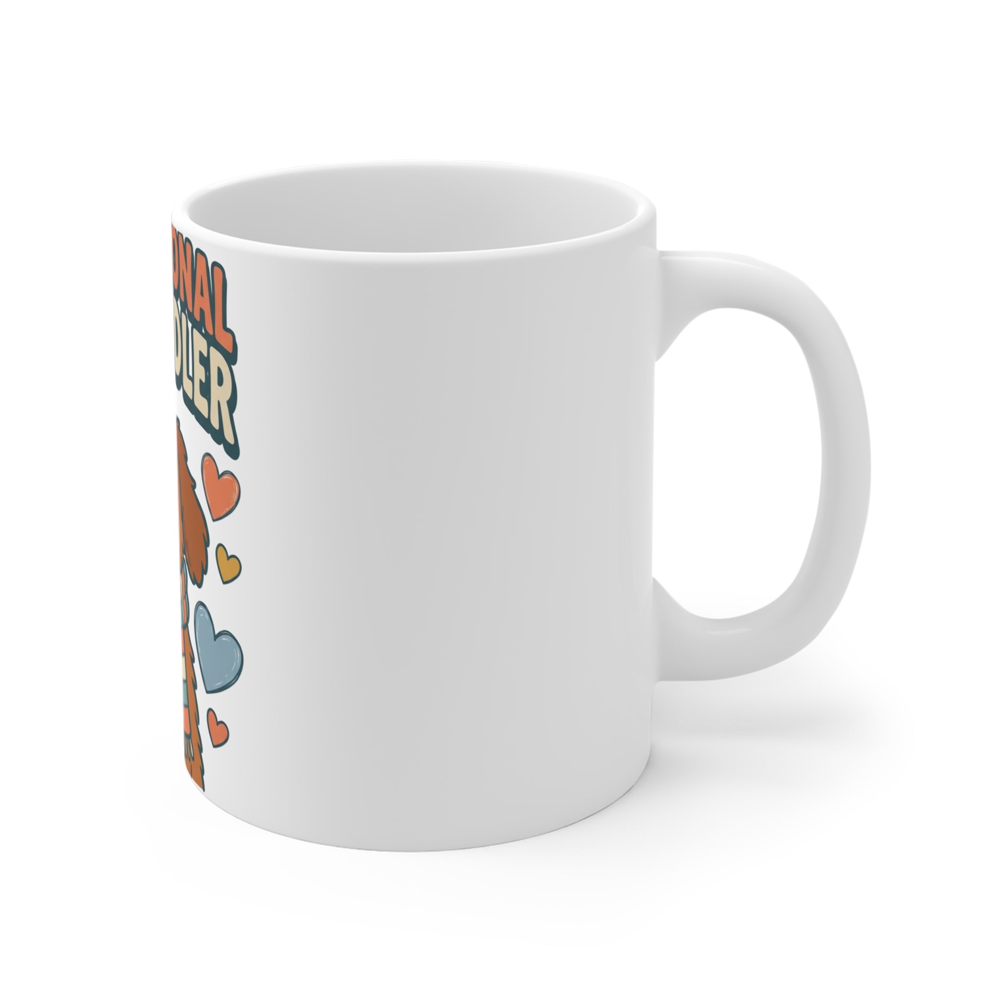 Professional Dog Cuddler Mug | Funny Dog Mom Coffee Mug